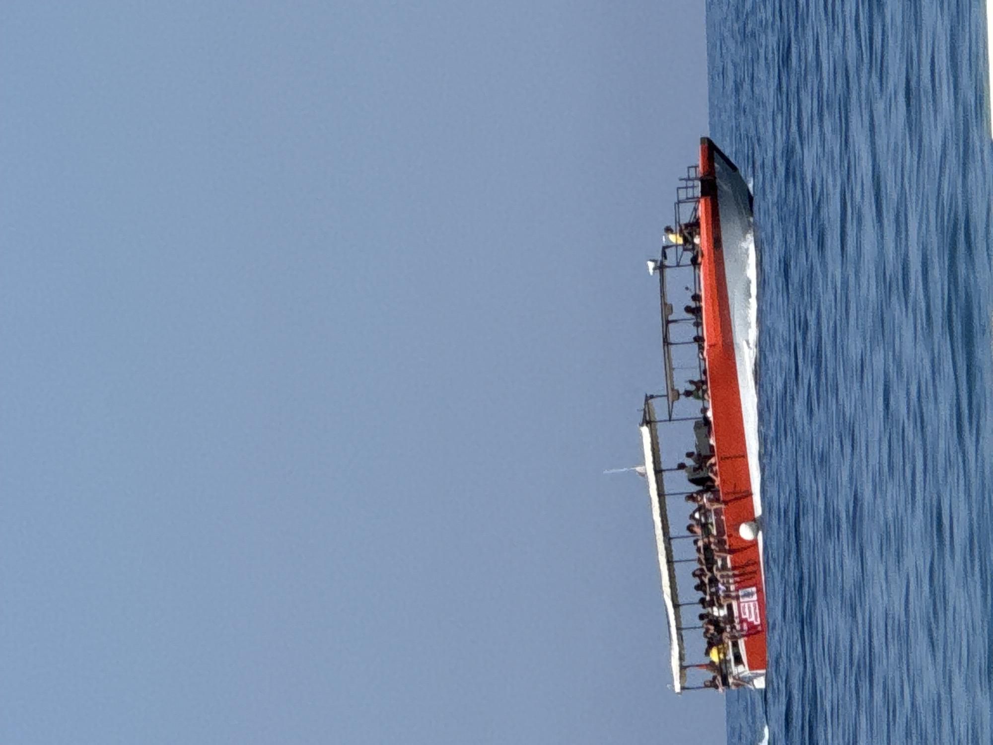 A lively summer morning on the Adriatic coast of Montenegro