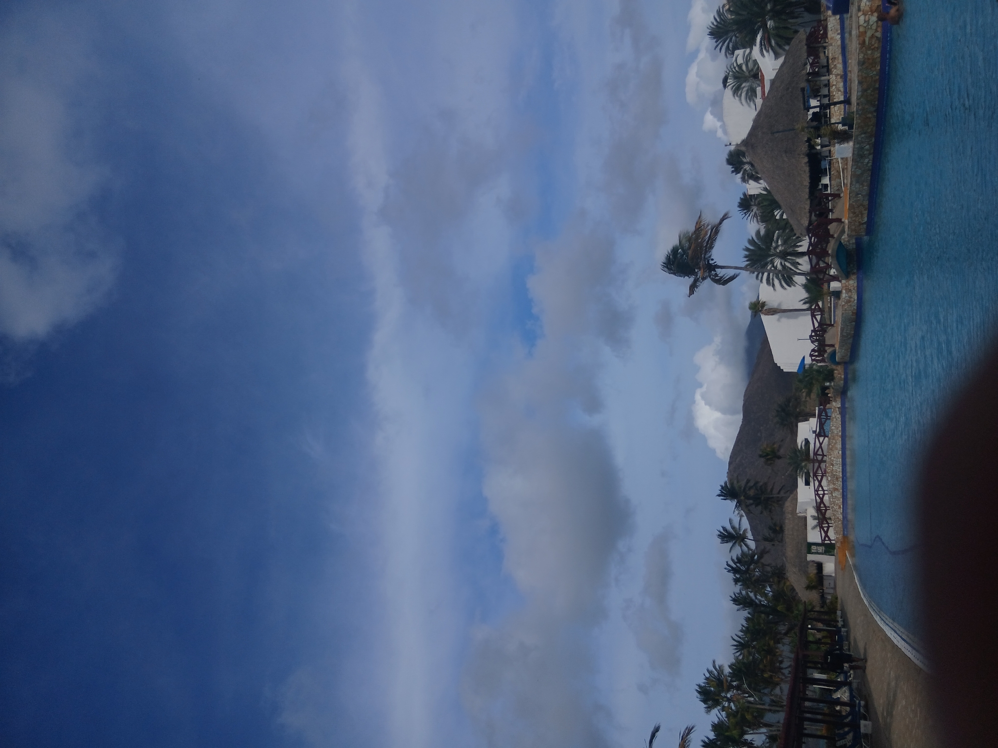 Resort guests enjoy evening hours at Venezuelan beachfront facility