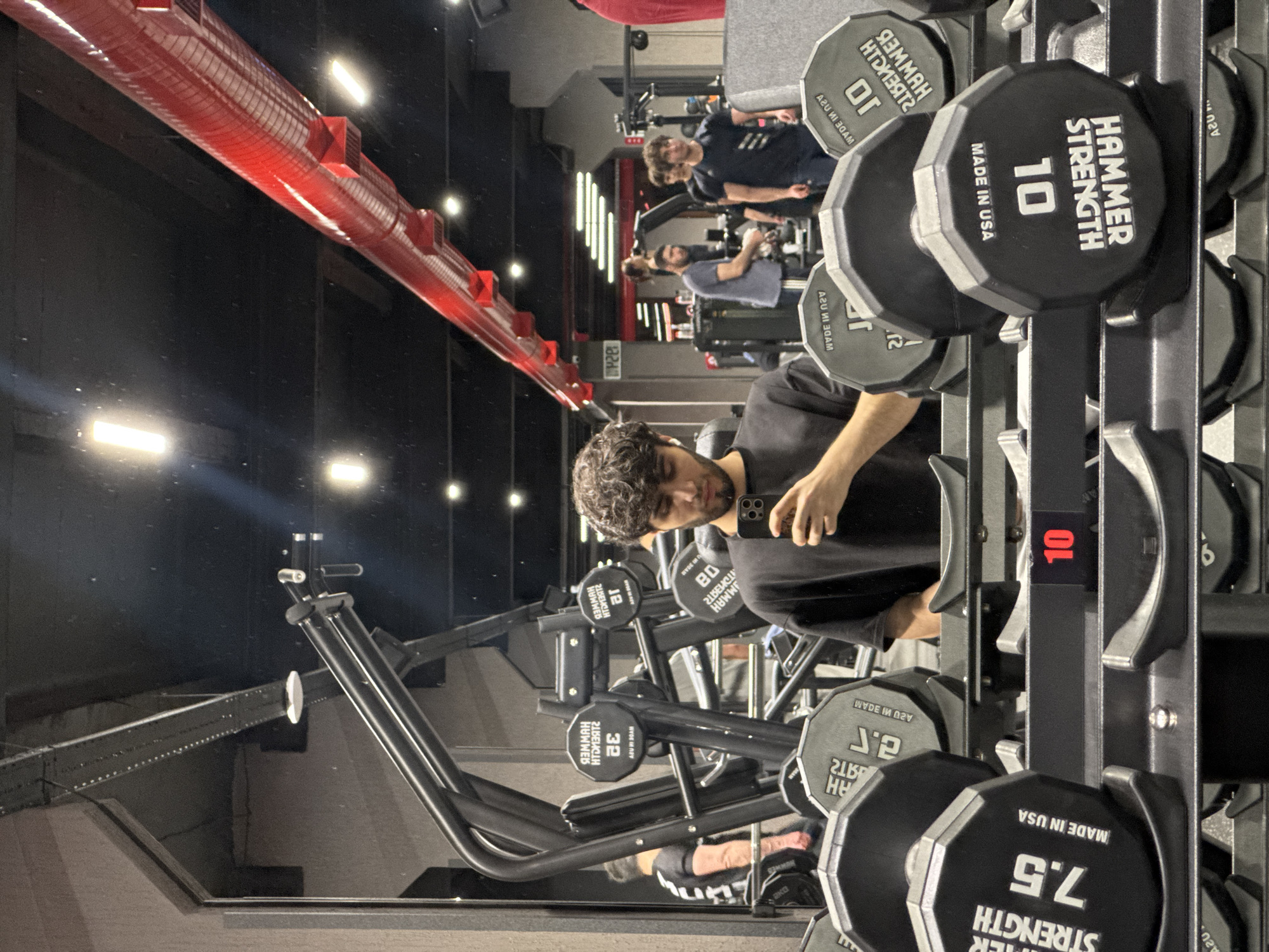 Gym users exercise, take photos in Yerevan fitness facility