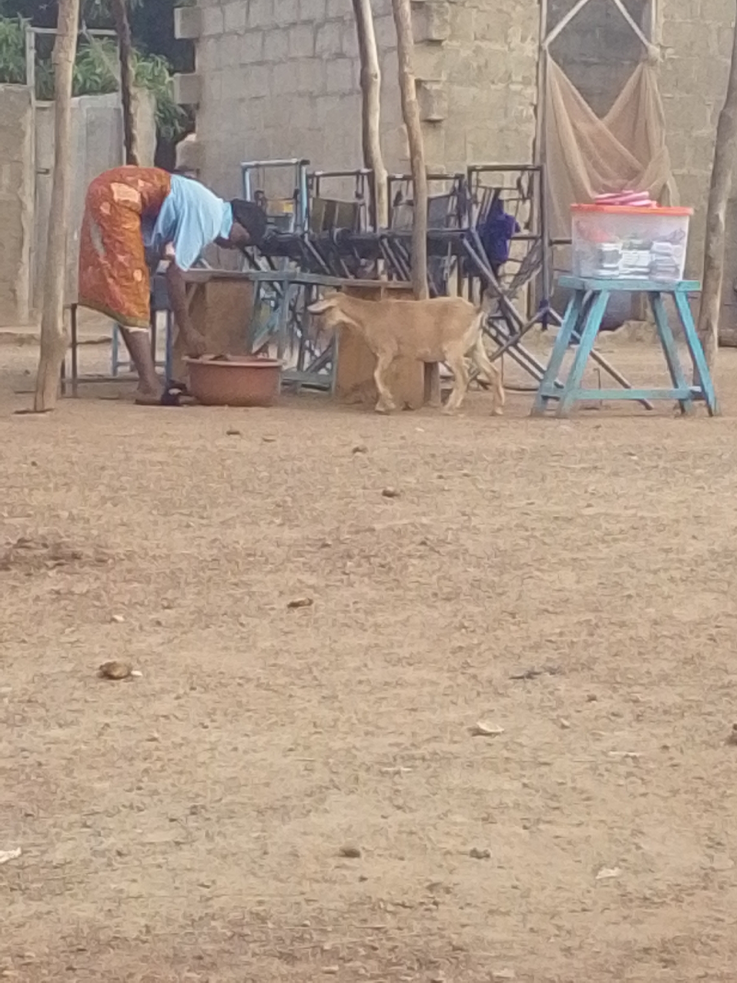 Morning daily life scenes captured in Tamale, Ghana