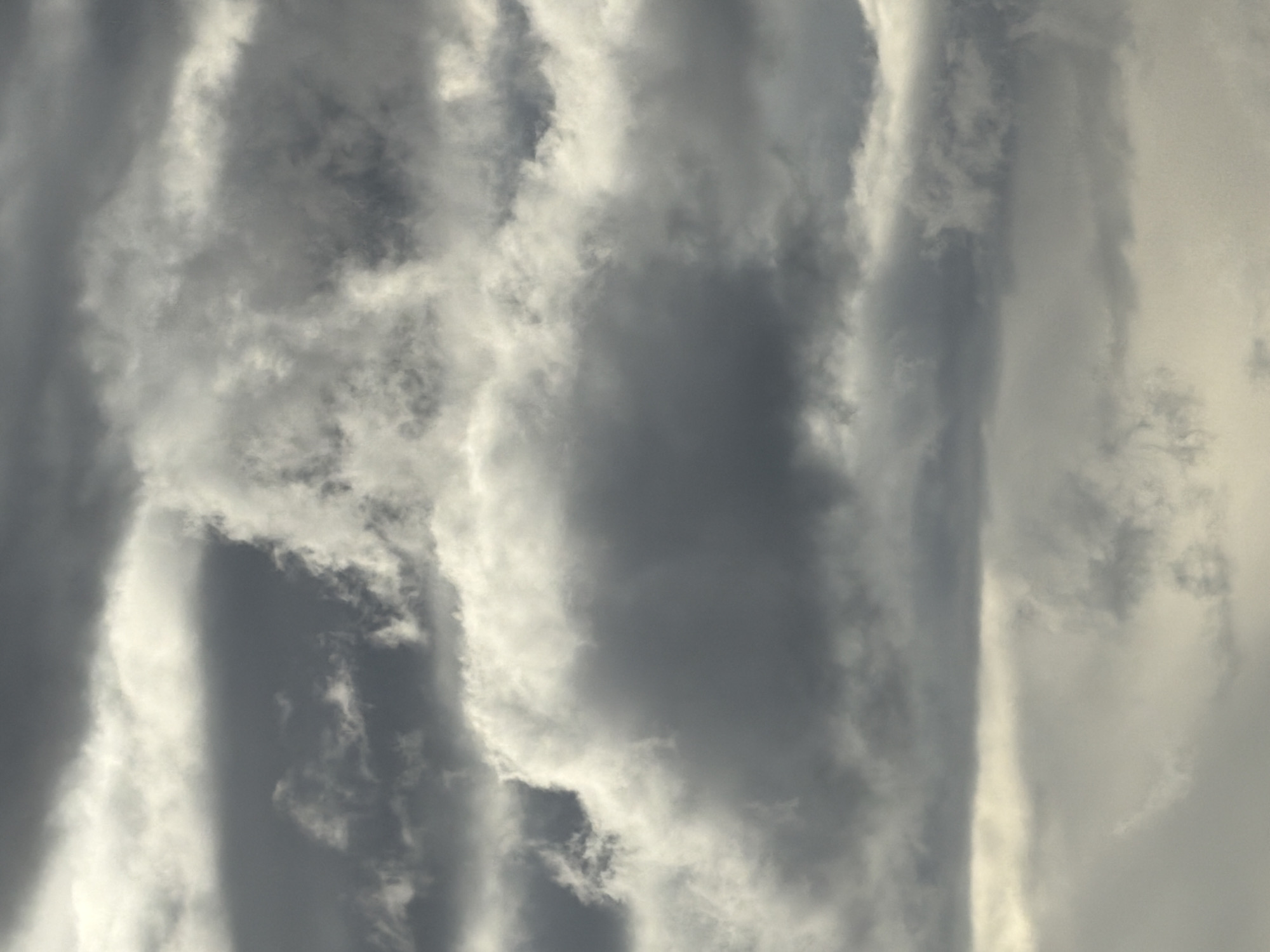 Dramatic cloud formations captured over Strasbourg skyline