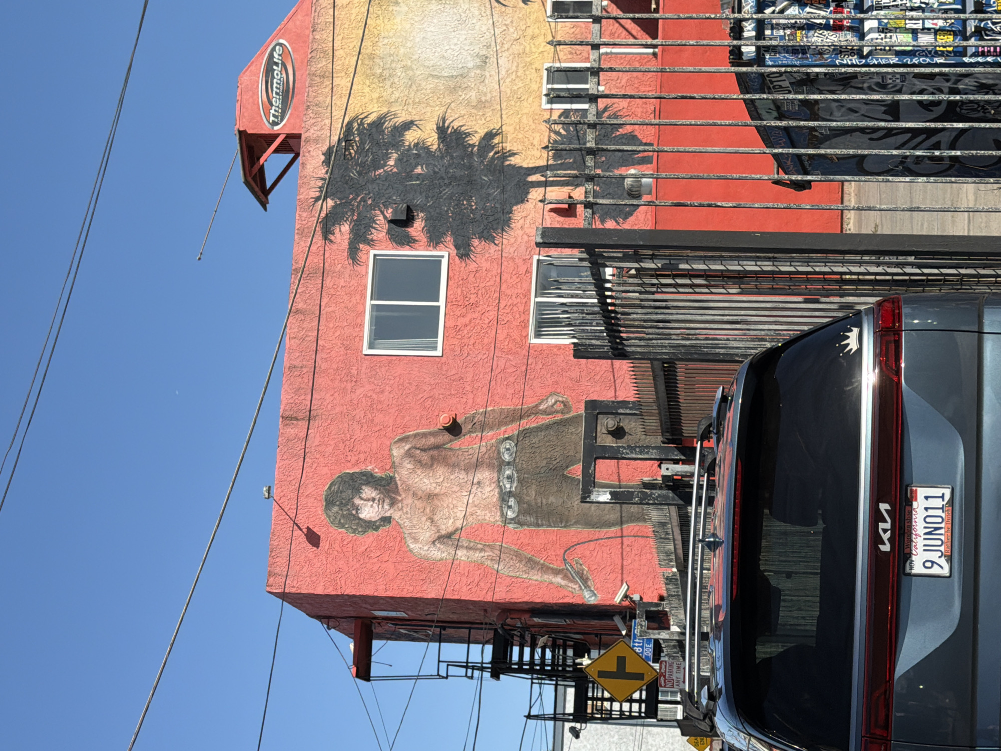 Venice Beach streets: murals, traffic, and everyday LA scenes