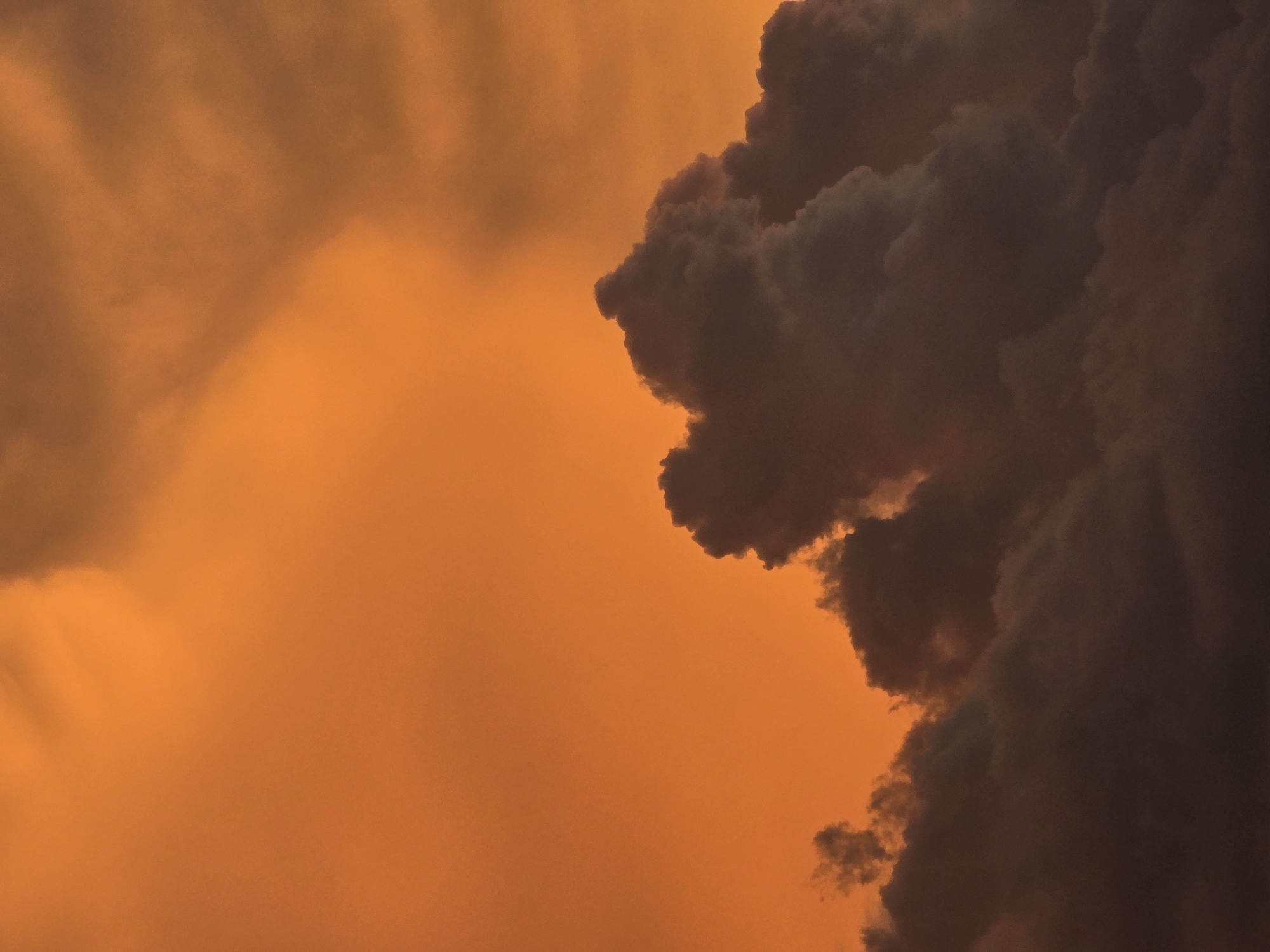 Dramatic alpine sunset lights up the sky over Garmisch-Partenkirchen