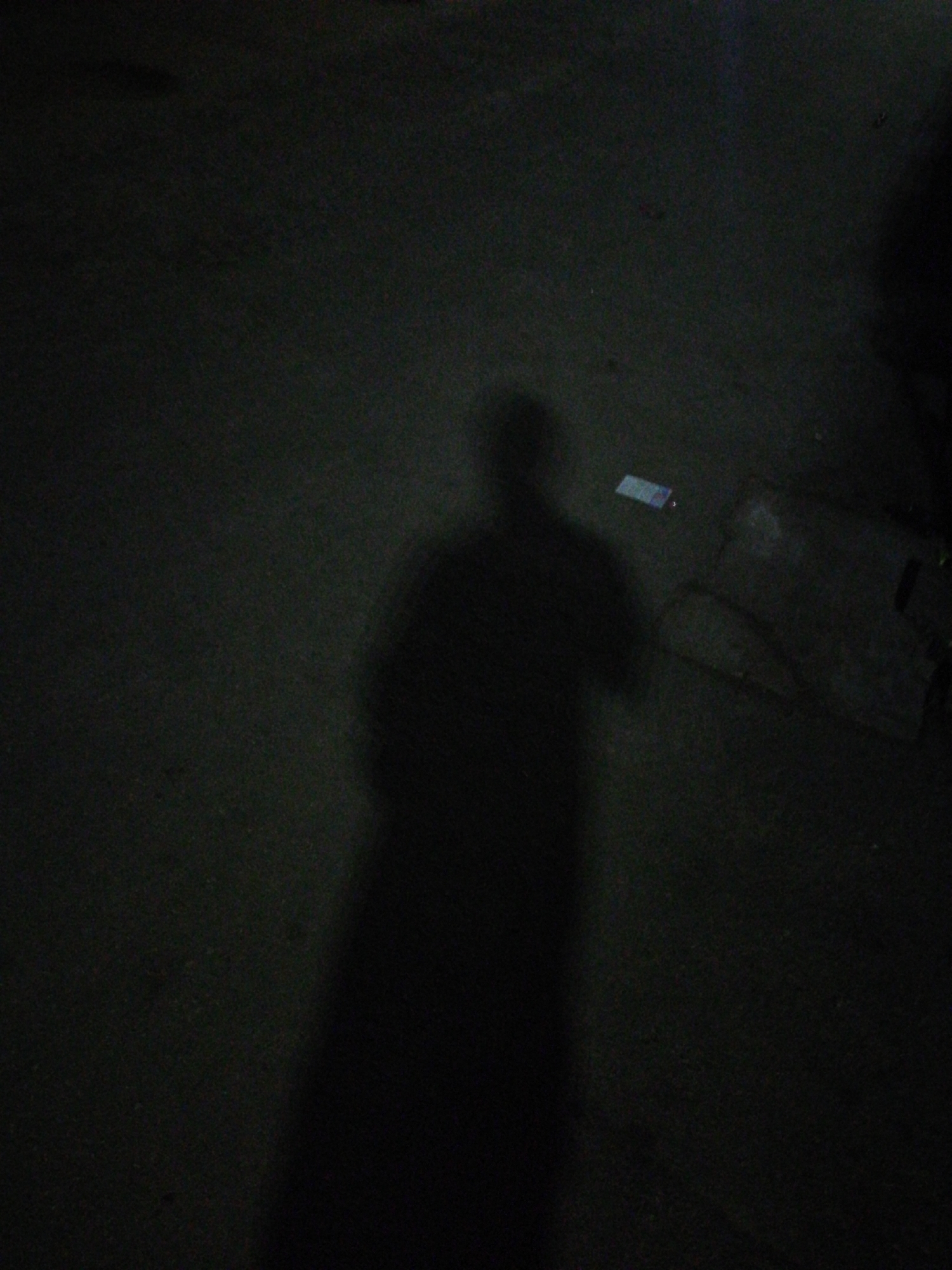 Nighttime street scenes captured near Lagos beauty salon