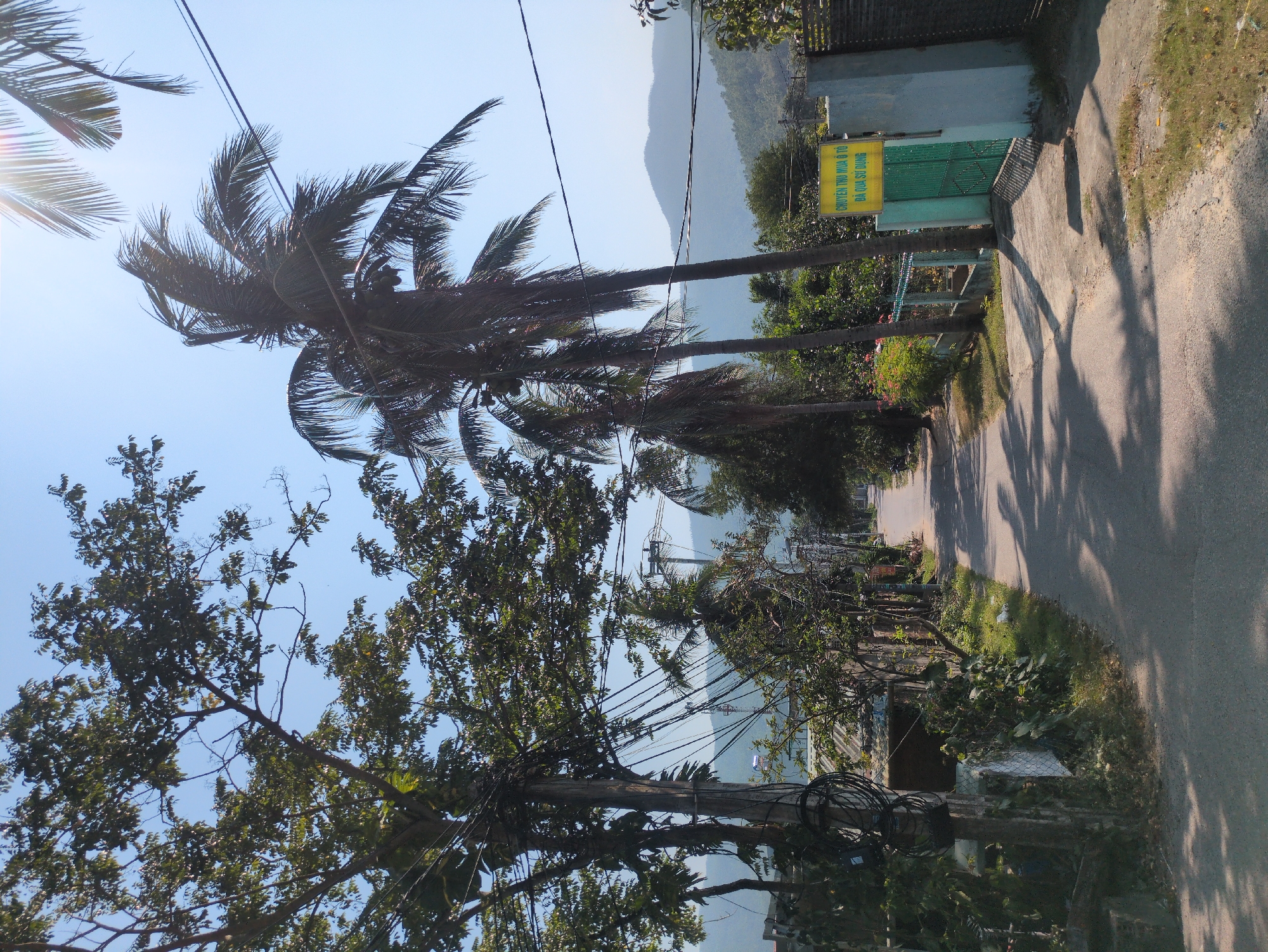 Morning street view captured in South Quy Nhon Ward