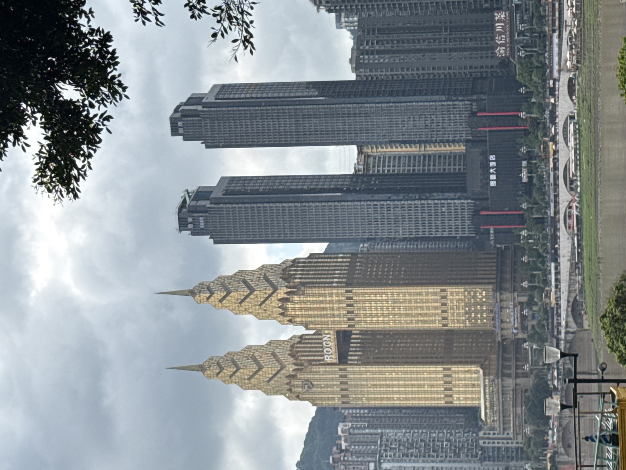 Urban skyline documented in Yuzhong District, China
