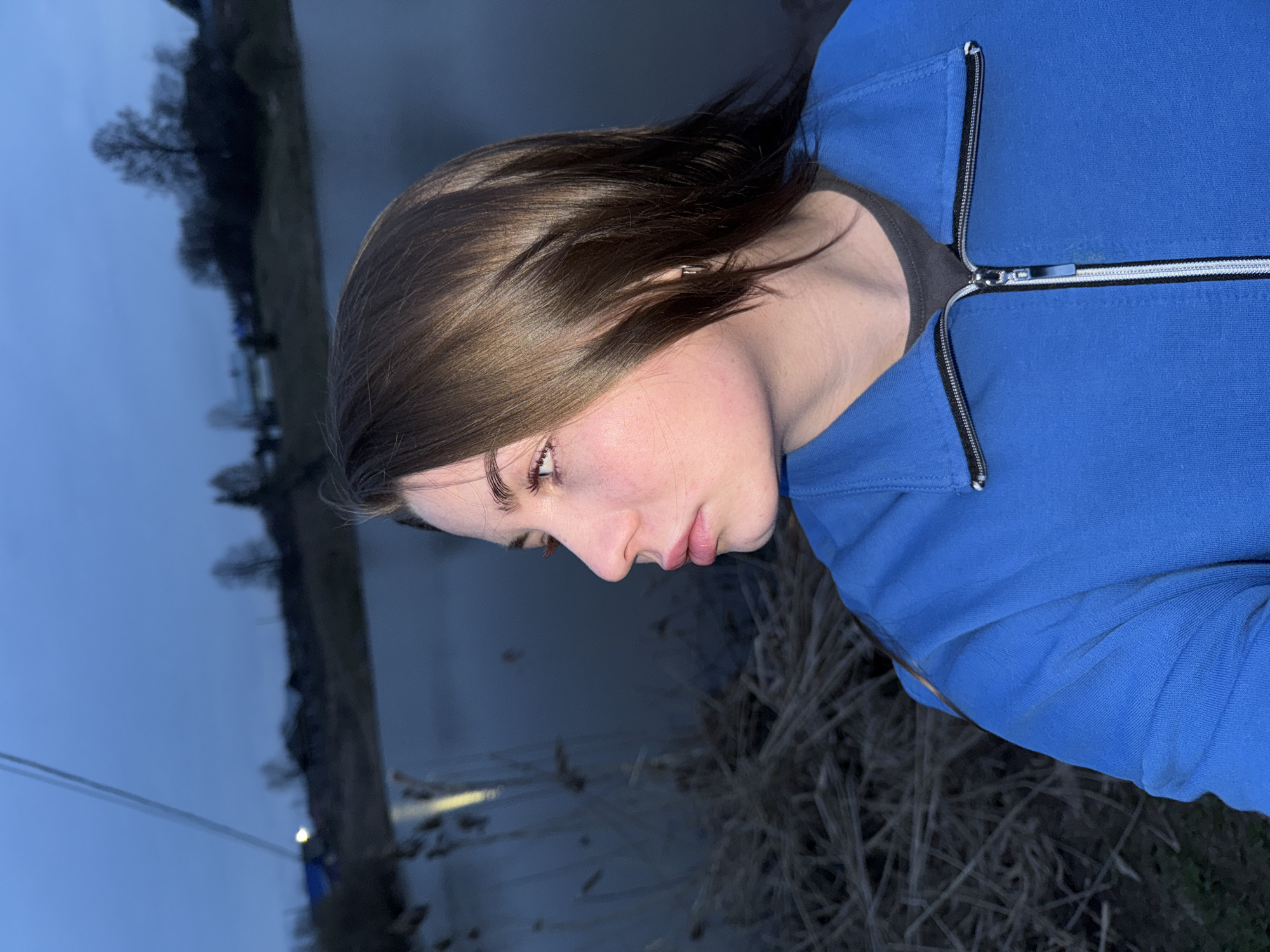 Portrait photos captured in Ol'khovochka, Russia show young woman