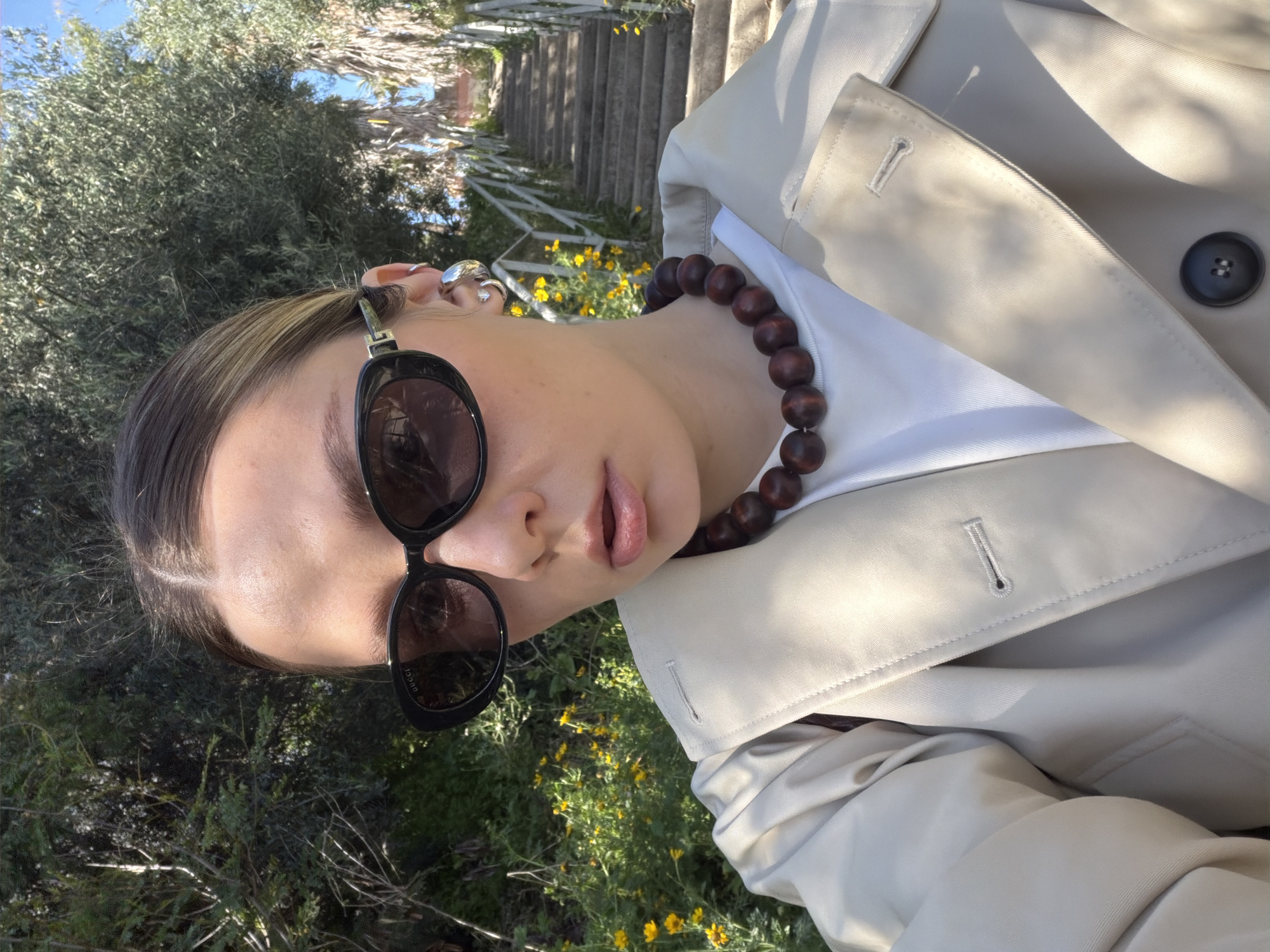 Woman takes selfies across multiple Tel Aviv locations