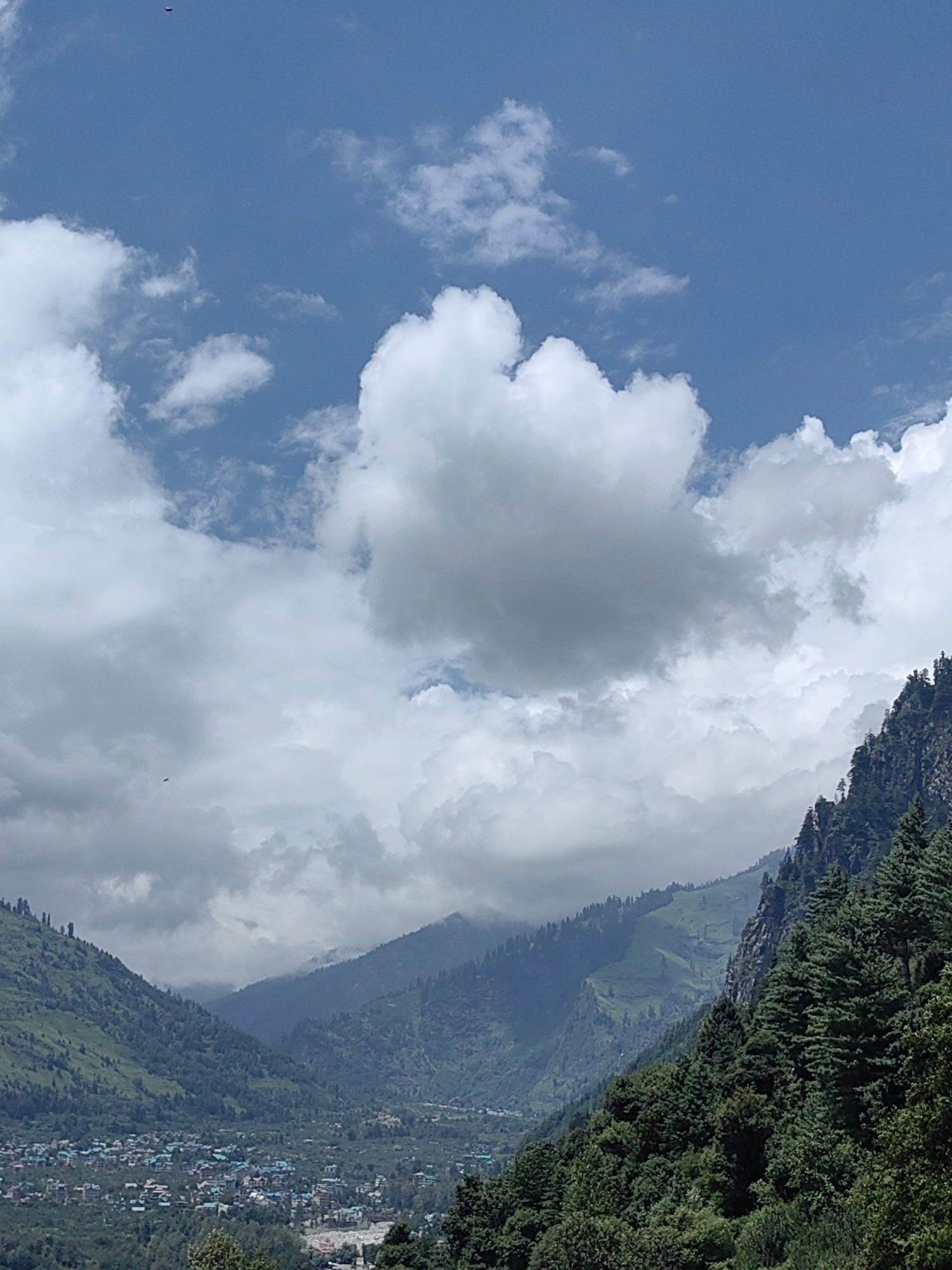Quiet morning scenes from a Himalayan village in Vashisht