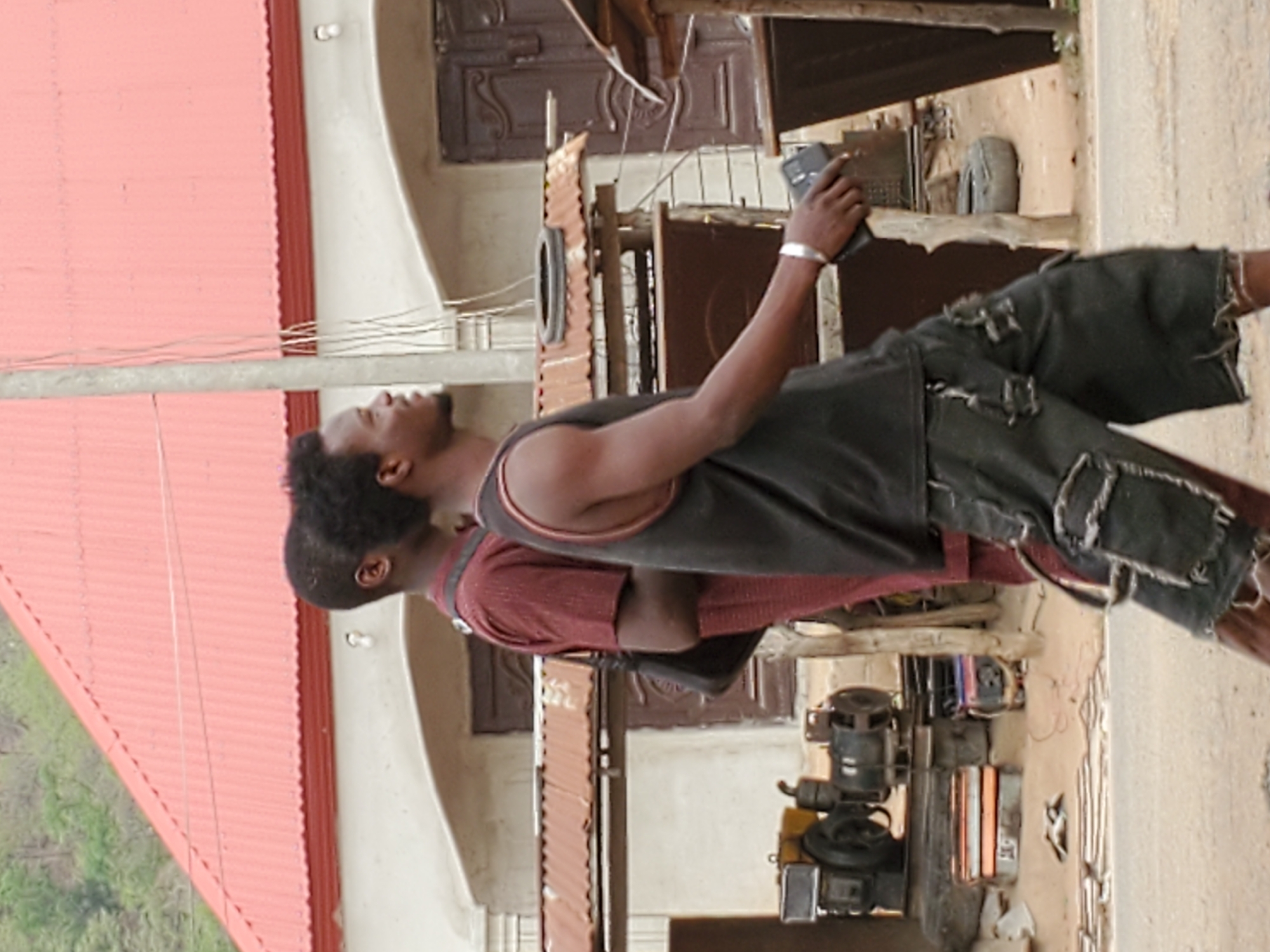 Morning street life documented in Mararaba, Nigeria
