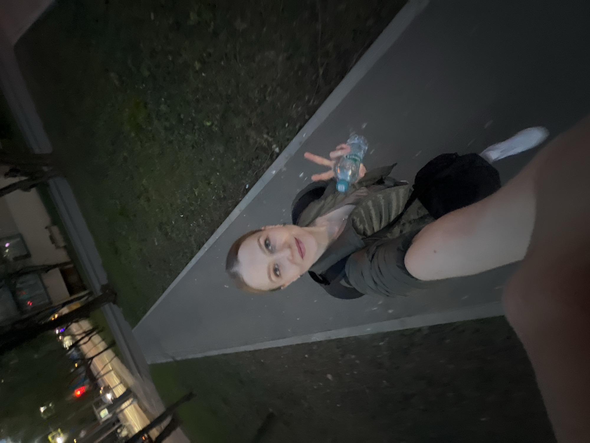 Woman documents evening routine across Khimki, Russia gym and streets