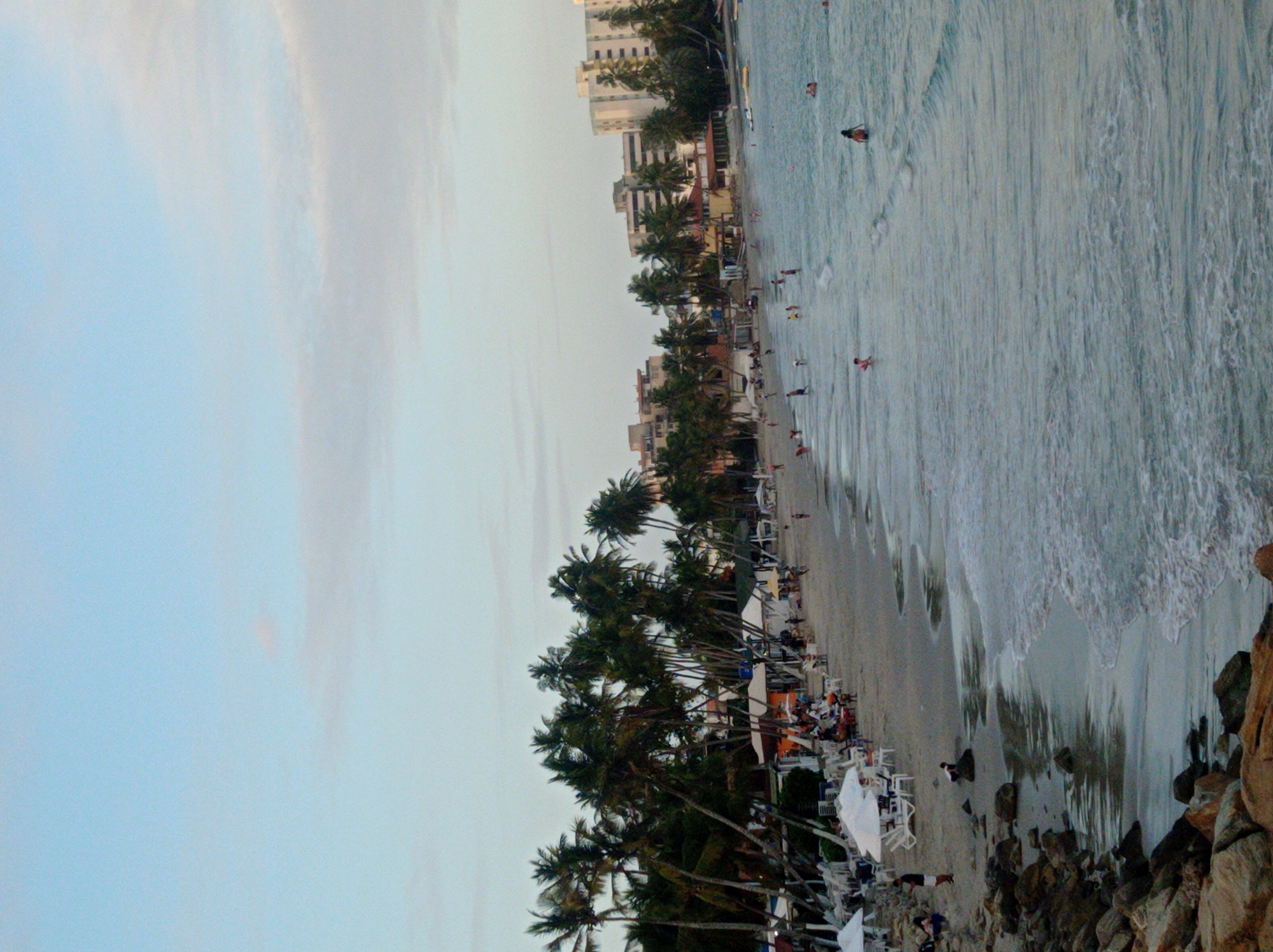 Evening documentation of Pampatar's beaches, historic sites, and streetscapes
