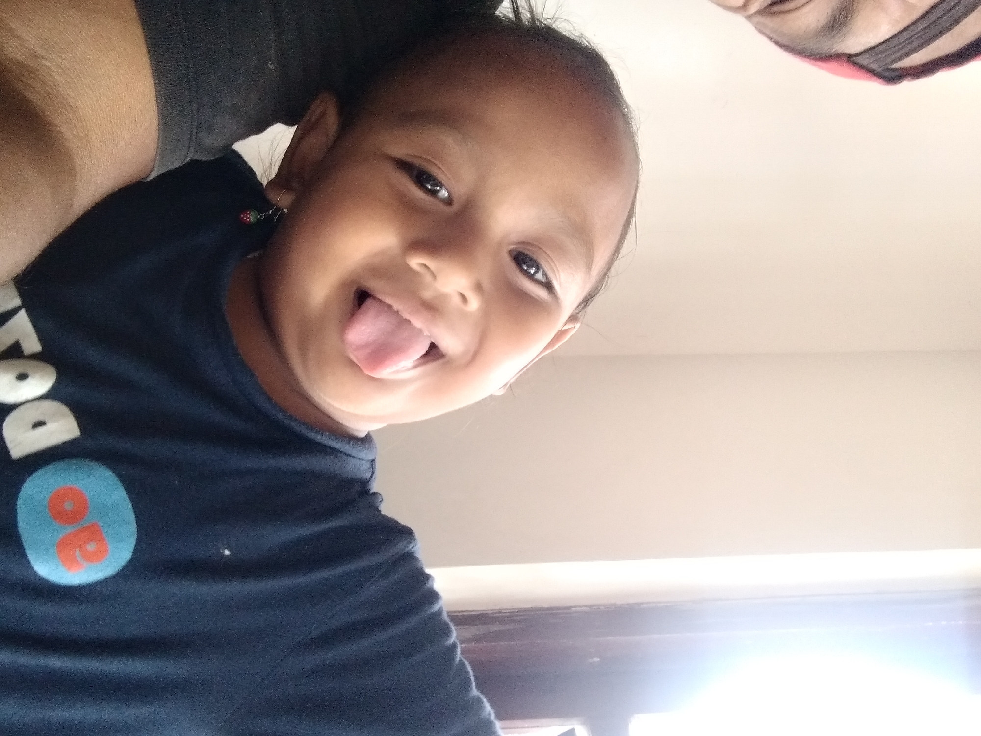 Playful indoor selfie series in Pandak, Indonesia