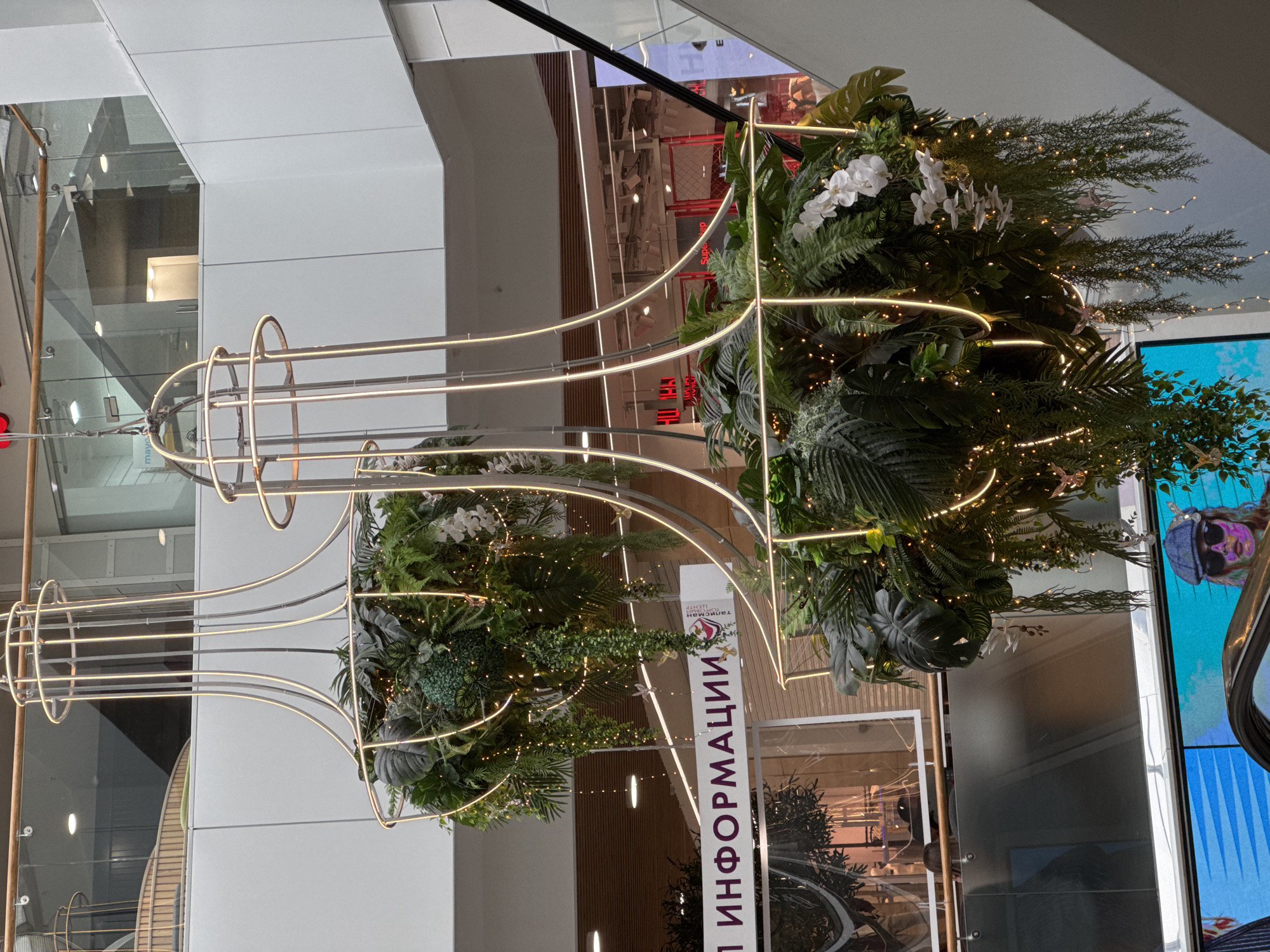 Shopping mall scenes captured in Izhevsk, Russia