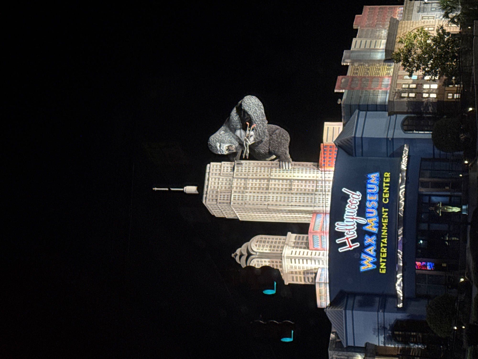 Hollywood Wax Museum documented in early morning Myrtle Beach