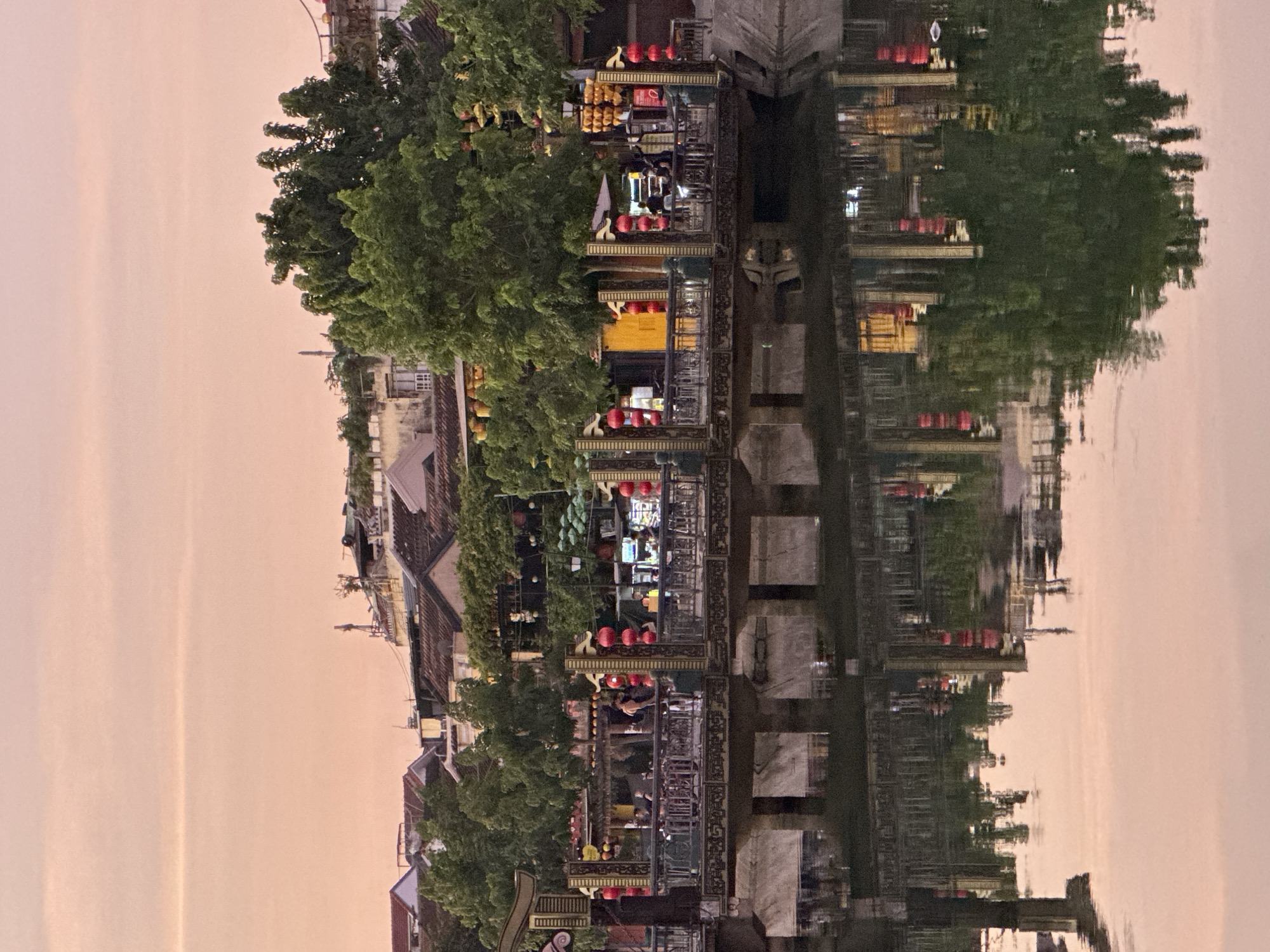 Hội An Ancient Town canals and streets at dusk