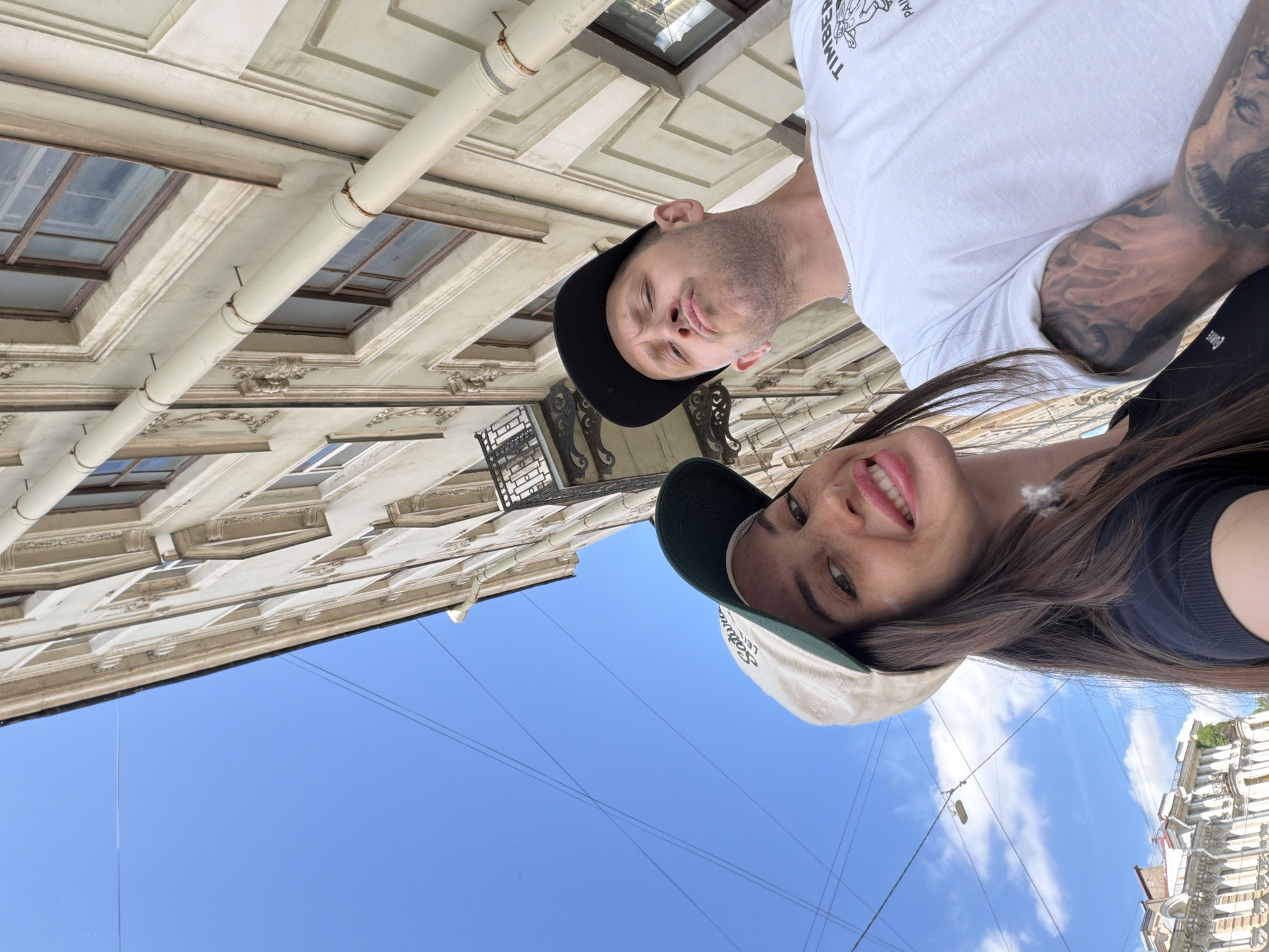 Morning walk through historic Saint Petersburg canals and architecture