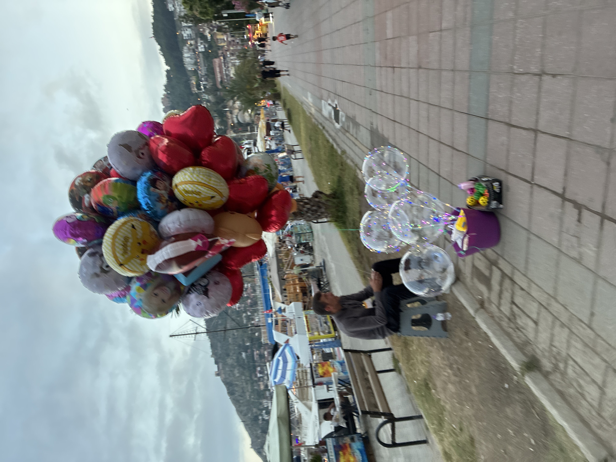 Evening scenes documented across Alanya's promenades and coastline