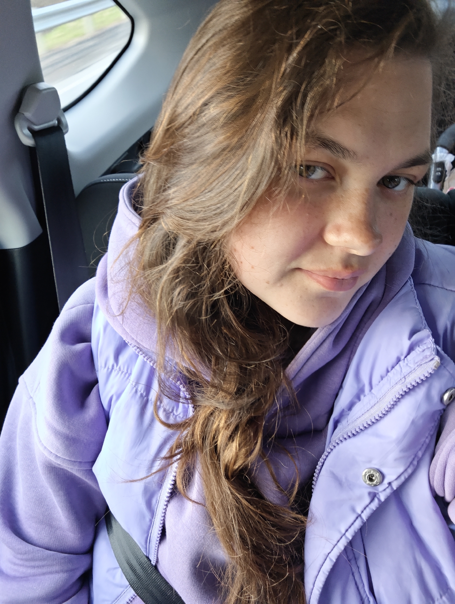 Young passenger observed in vehicle in Oralki, Russia