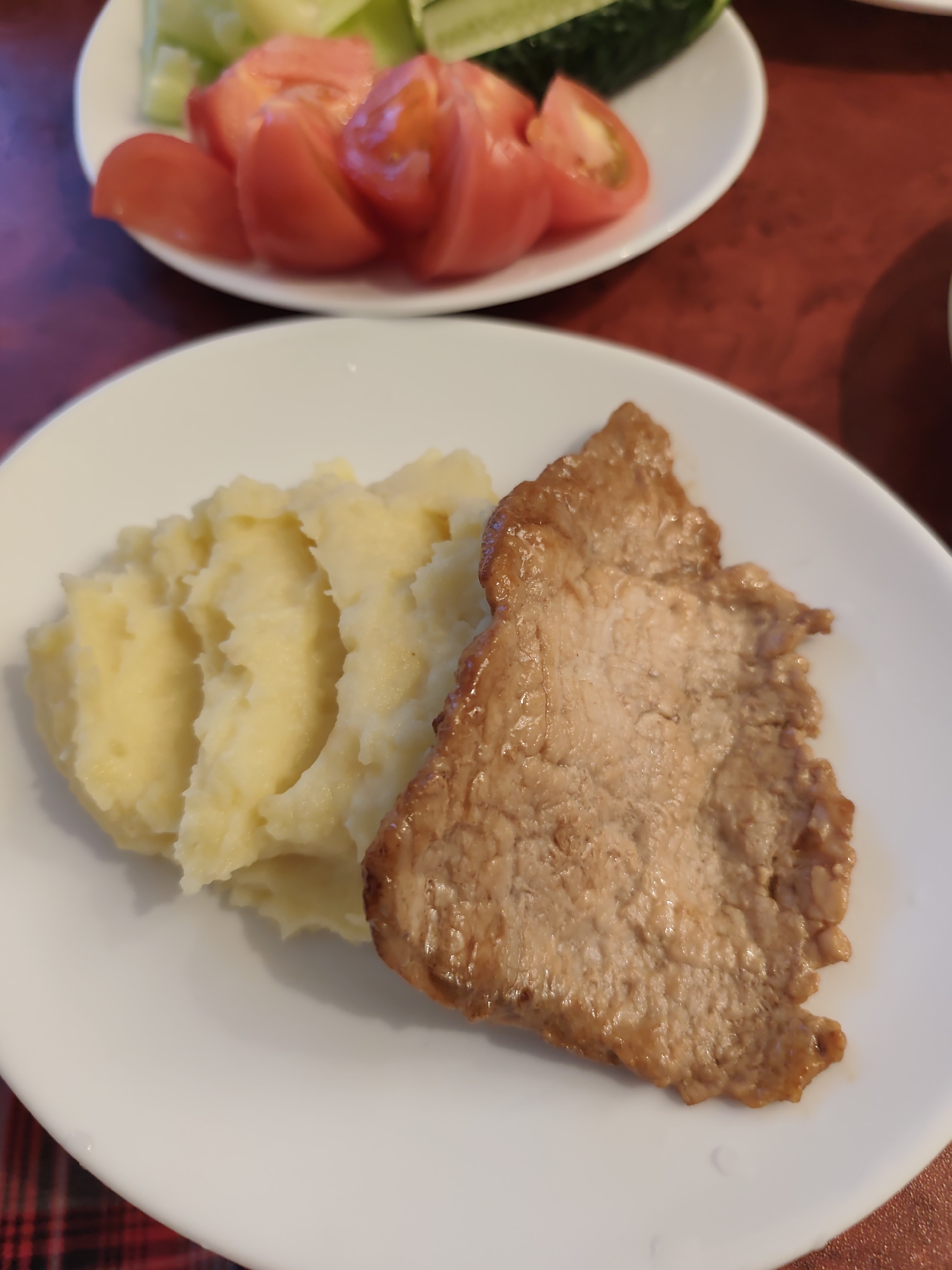 Domestic evening documented in Chaikovsky Russia includes cooking pets