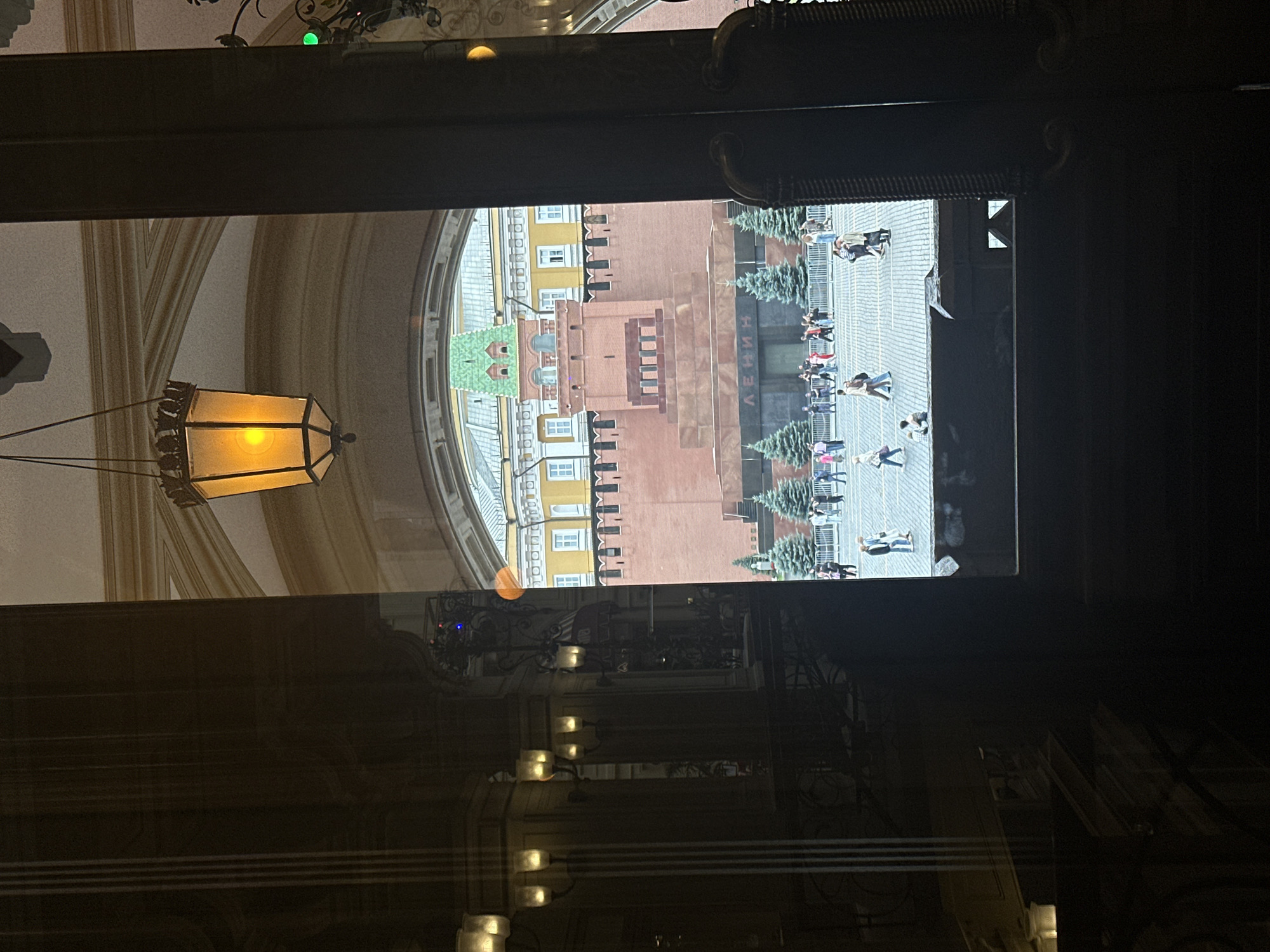 Inside a lively Moscow shopping mall near Red Square