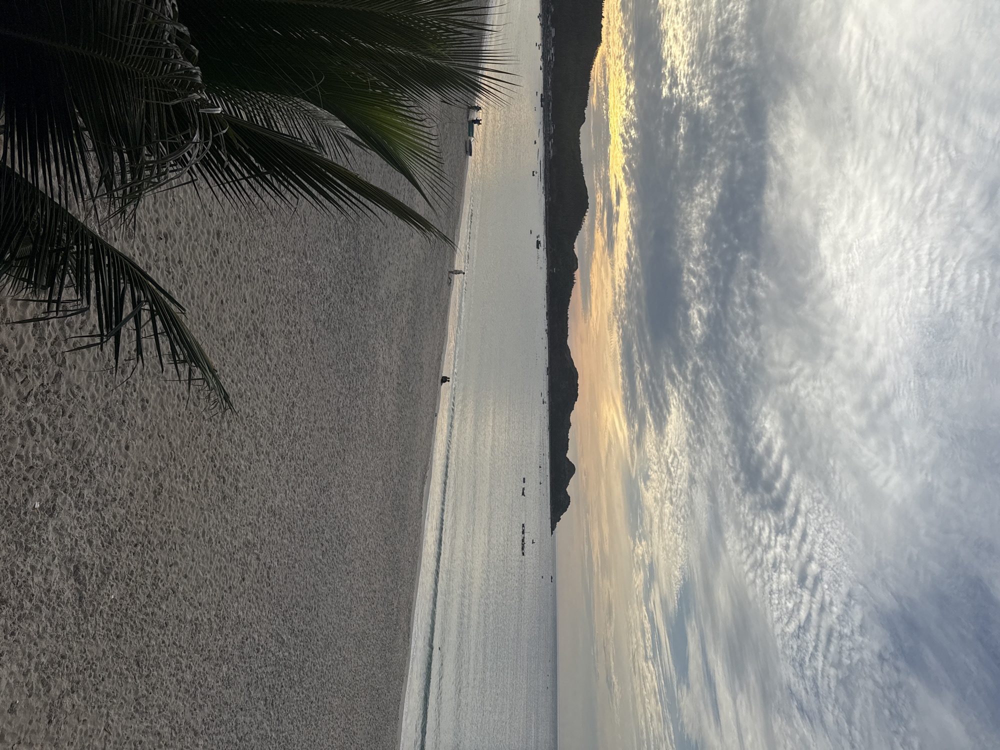 Dusk settles over the beaches of Song Cau, Vietnam