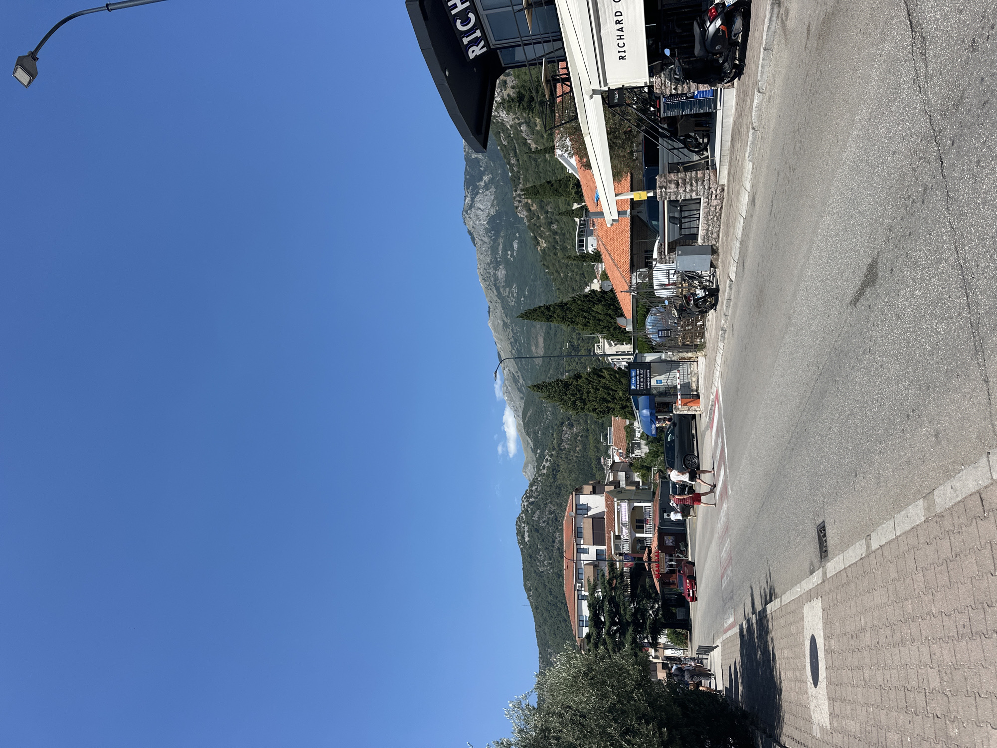 Sunny morning in Budva, street scenes and nightlife vibes