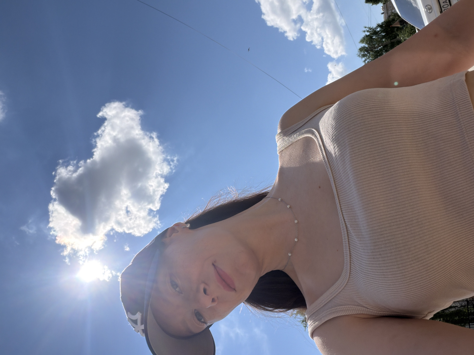 Morning walk and selfies in Tujmazy, Russia