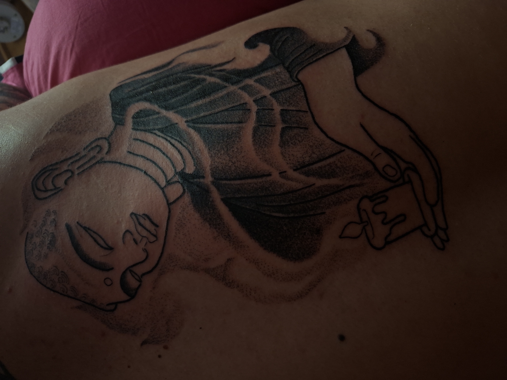 Tattoo documentation session captured in Pleven, Bulgaria