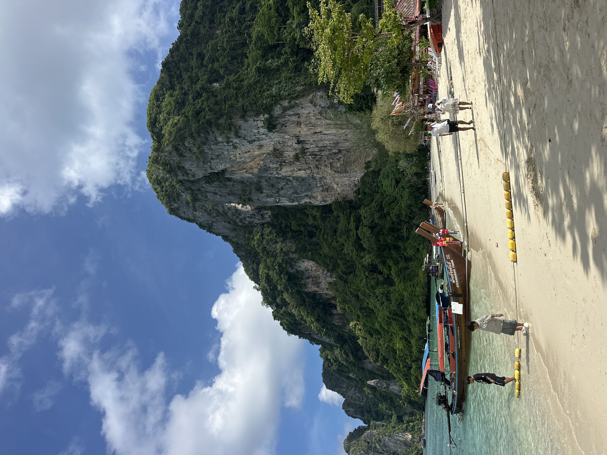 Ao Nang's limestone karsts, beach, and jungle pathways
