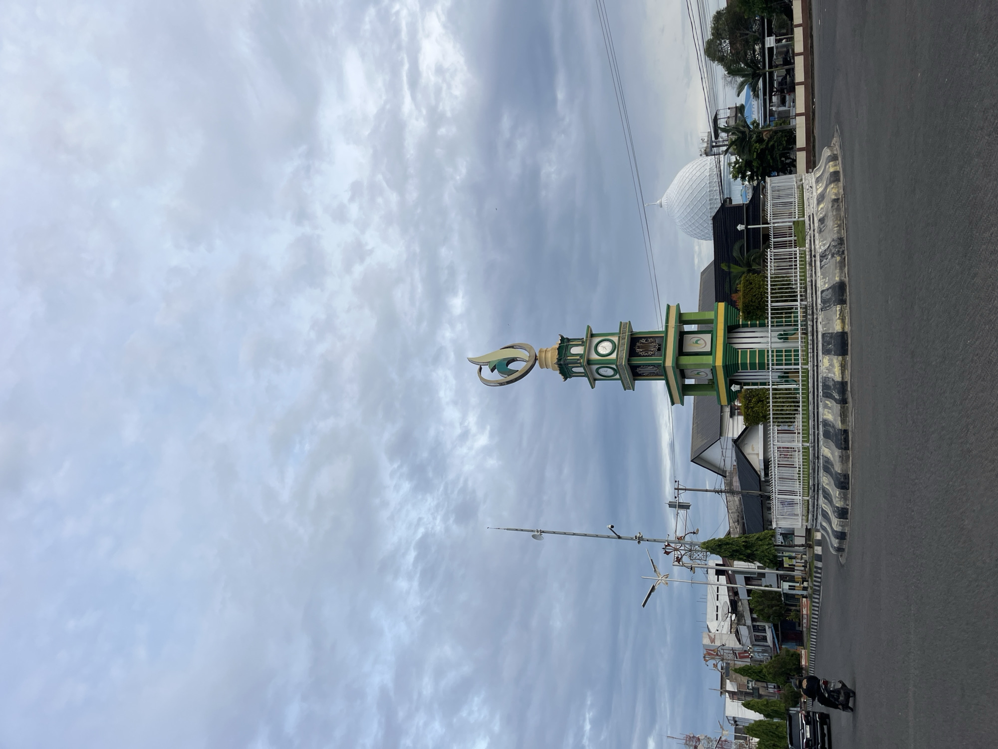 Evening street life documented across Lhokseumawe, Indonesia
