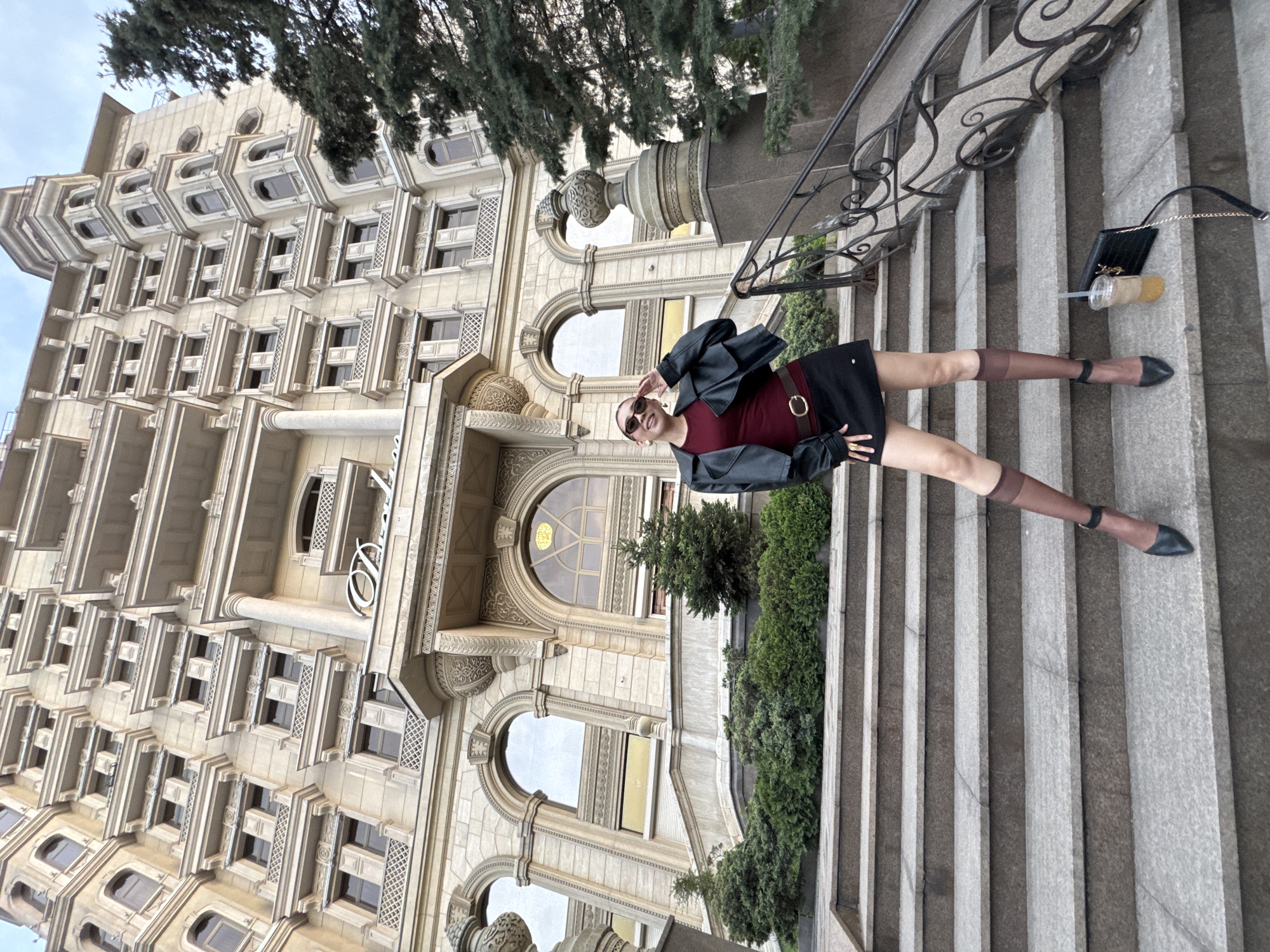 Casual photography tour captures central Almaty architecture and streetscapes