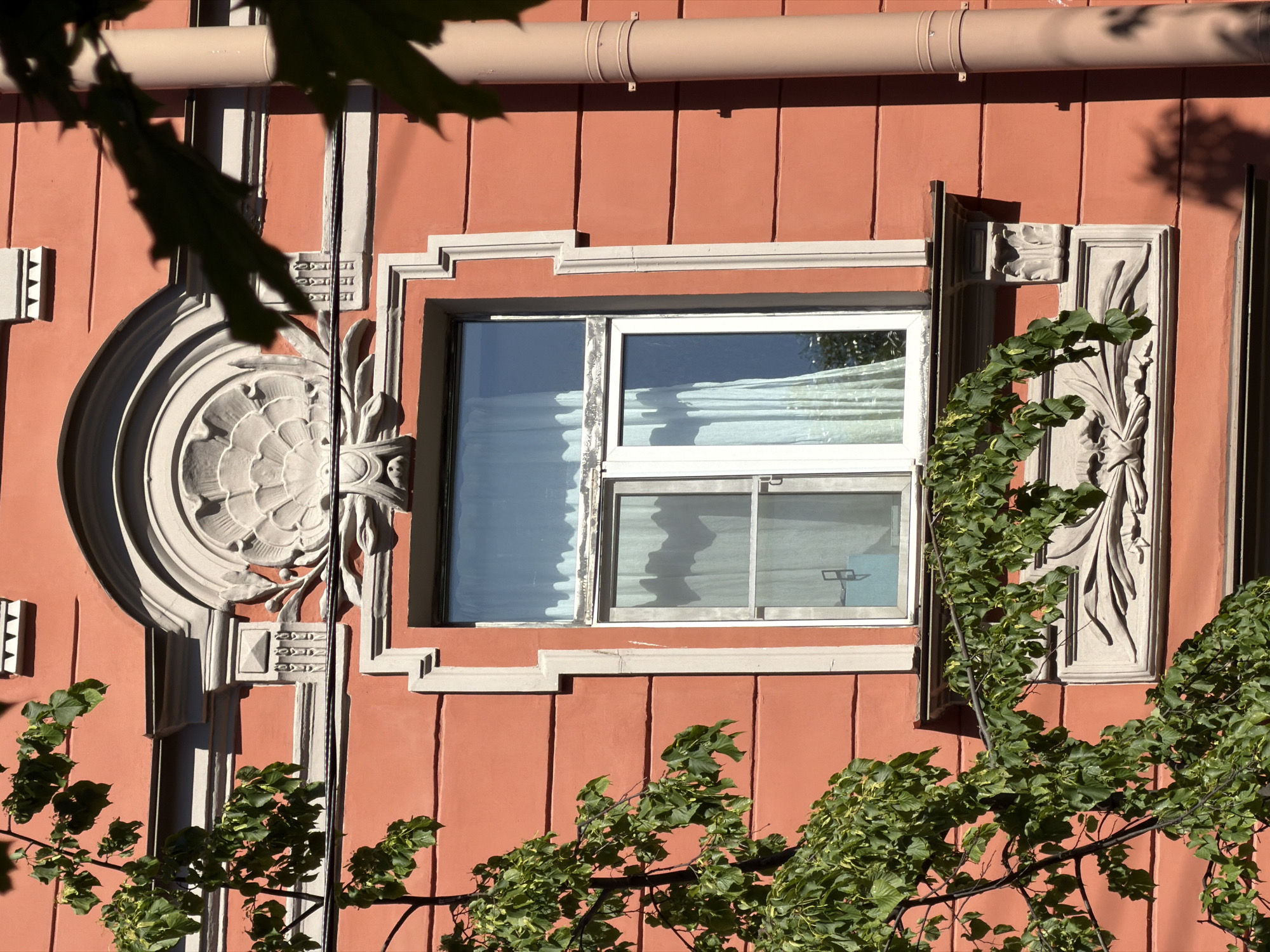 Architectural documentation captured in Saint Petersburg's historic district