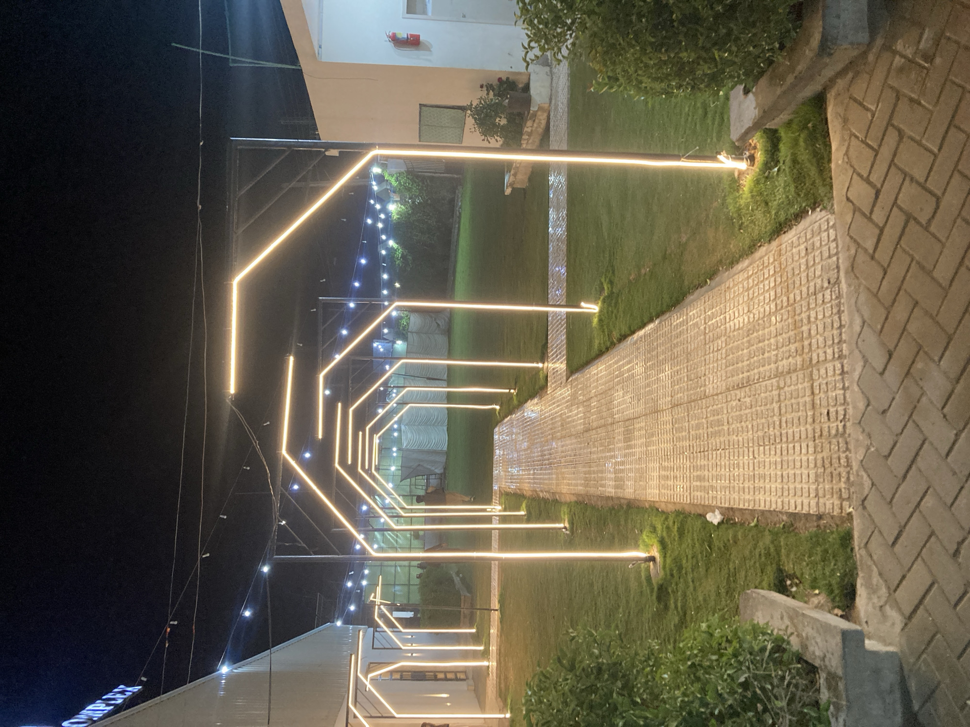 Evening scenes captured at Quetta building and interior study