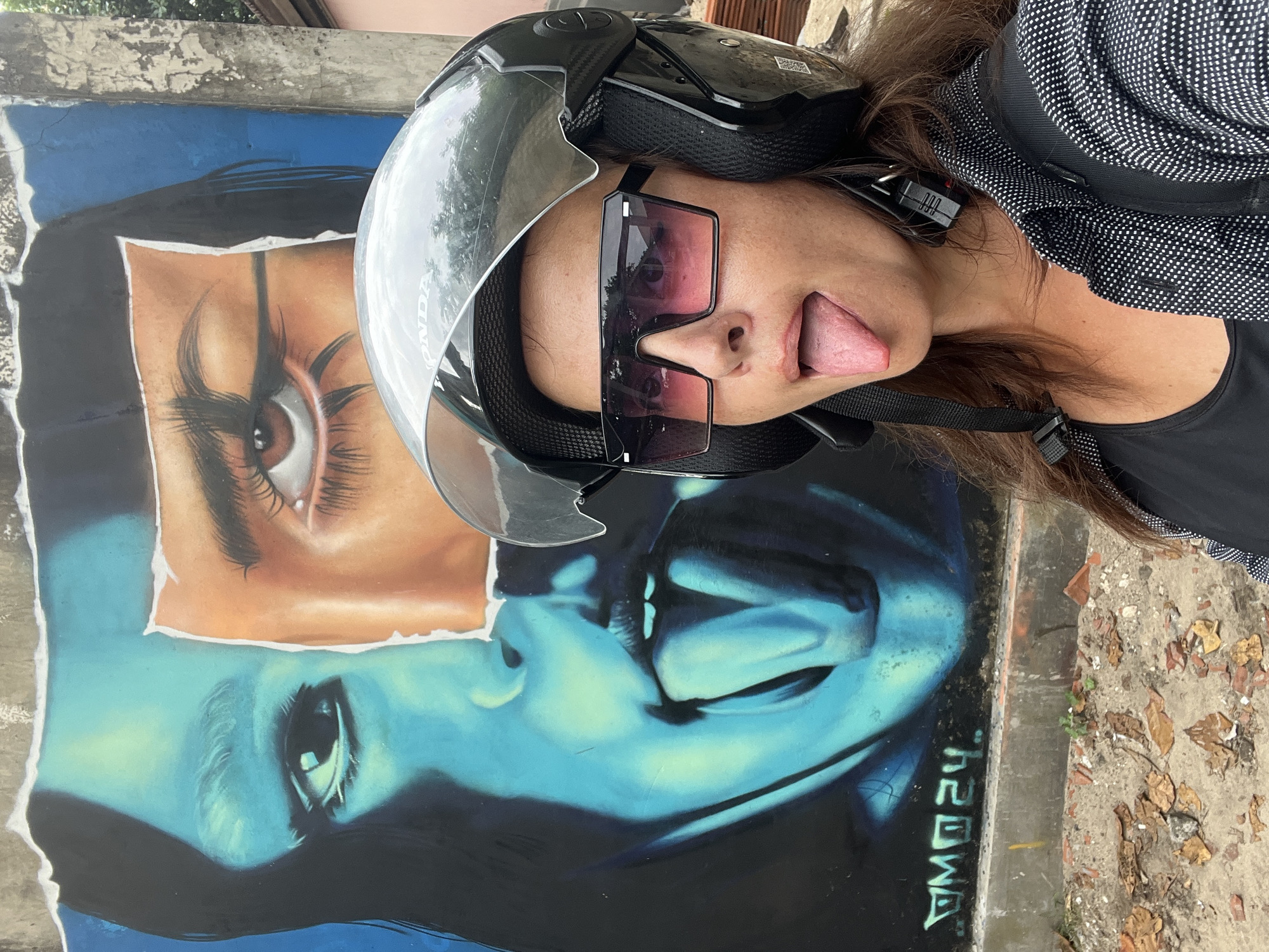 Bali street art murals draw selfies and close-ups in Kuta