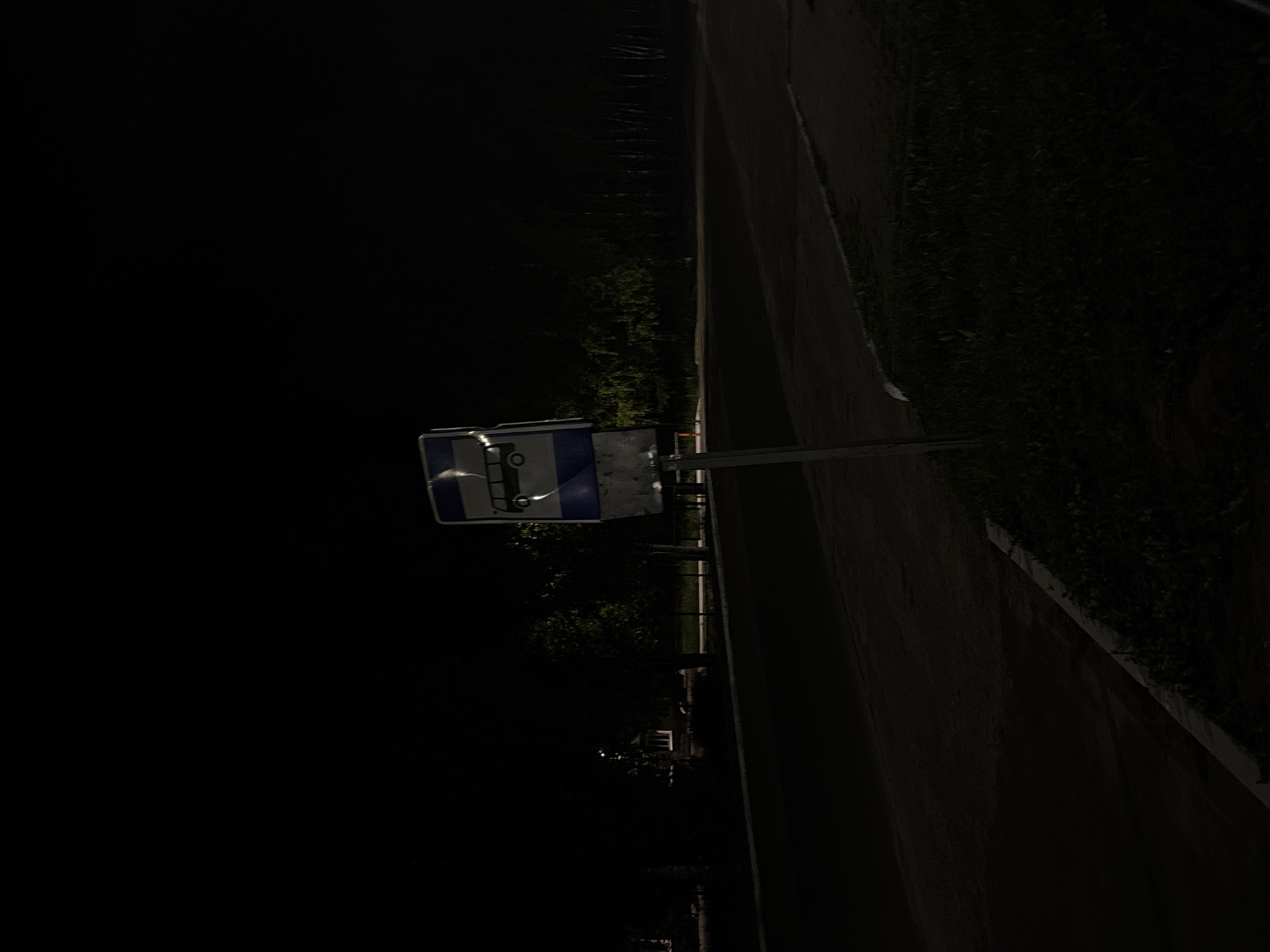 Nighttime walk documented through small Russian town over 43 minutes