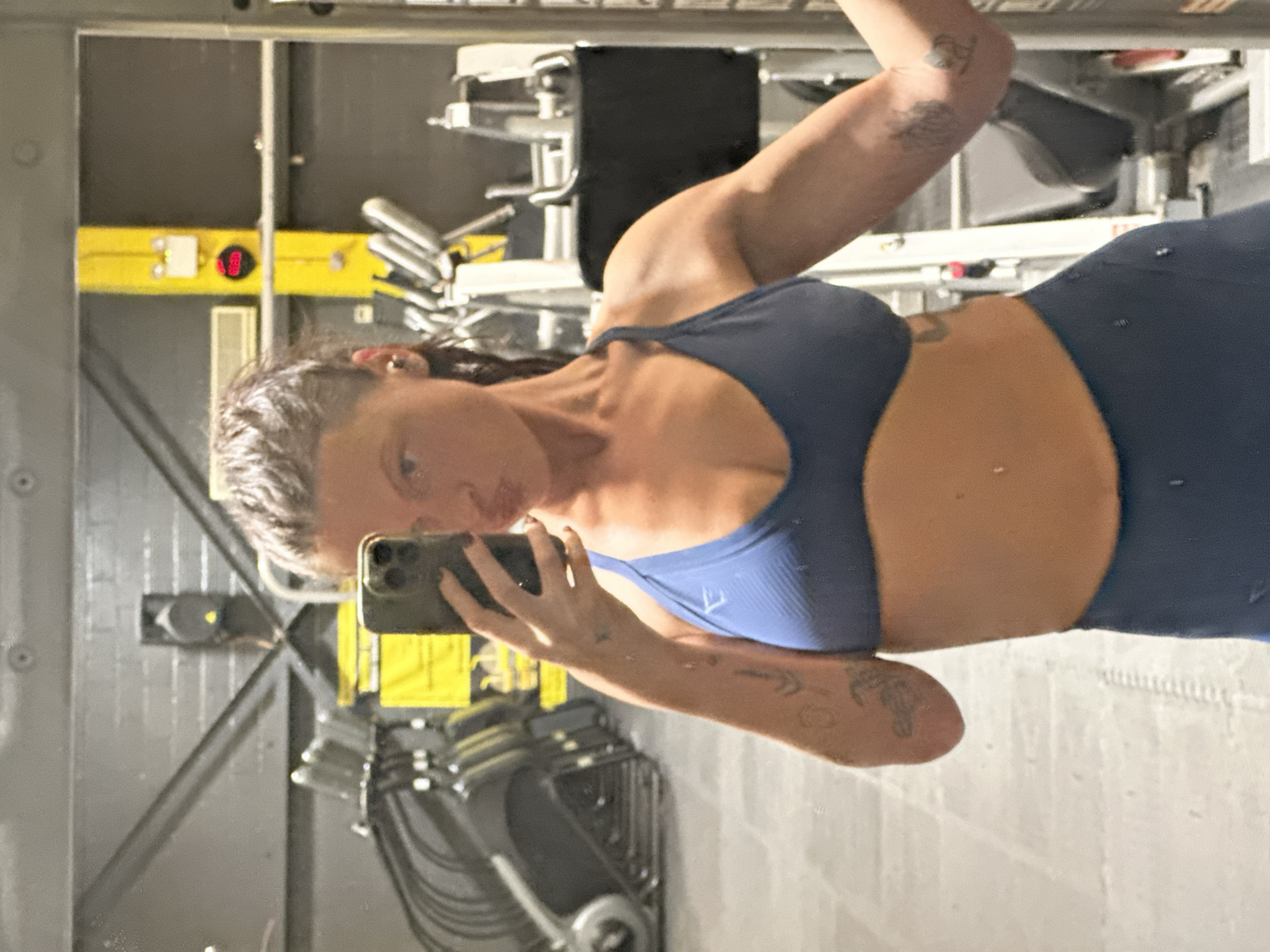 Woman Takes Gym Selfie in Tunbridge Wells