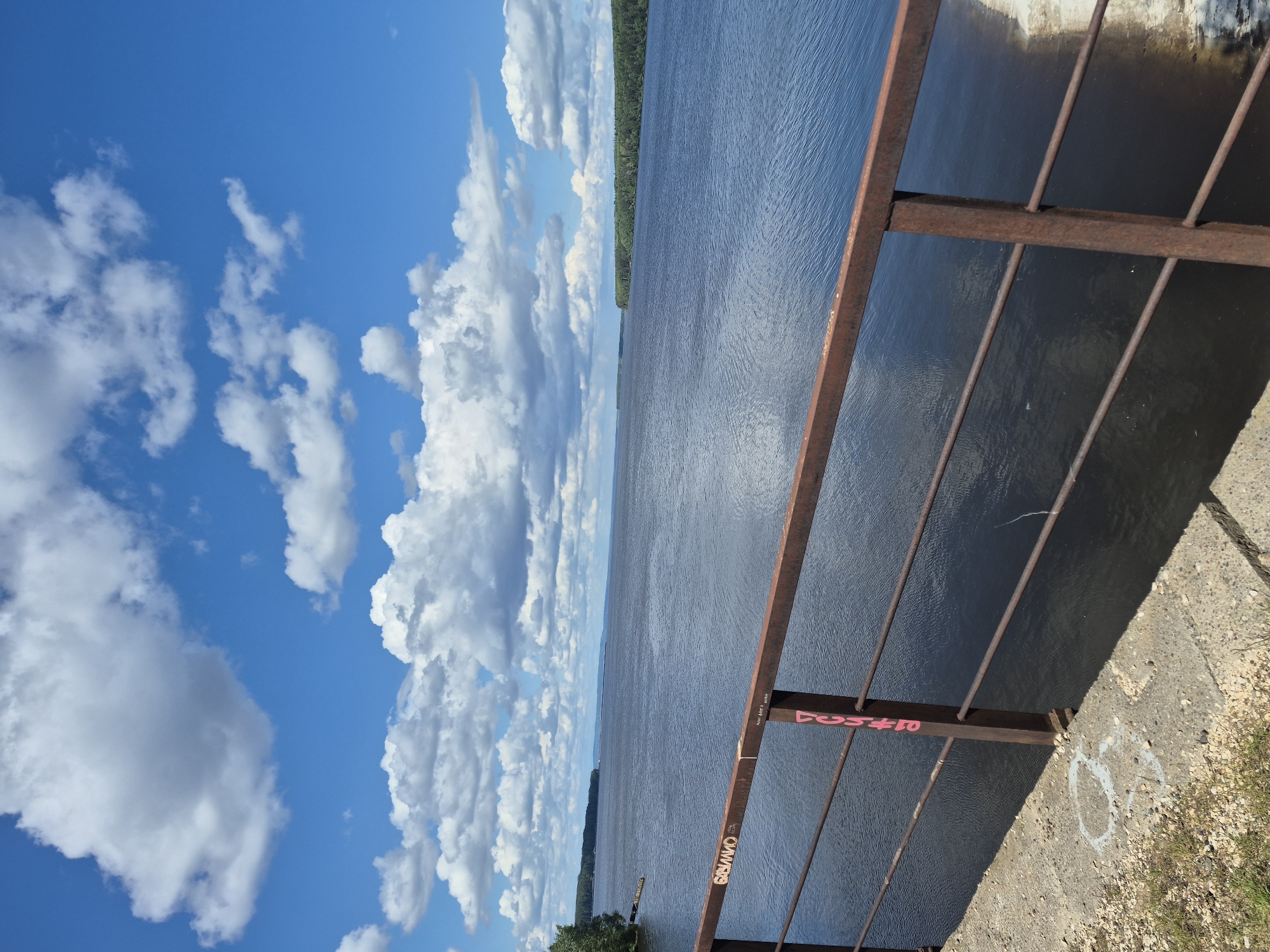 Riverfront scenes documented along Kama River in Chaikovsky, Russia