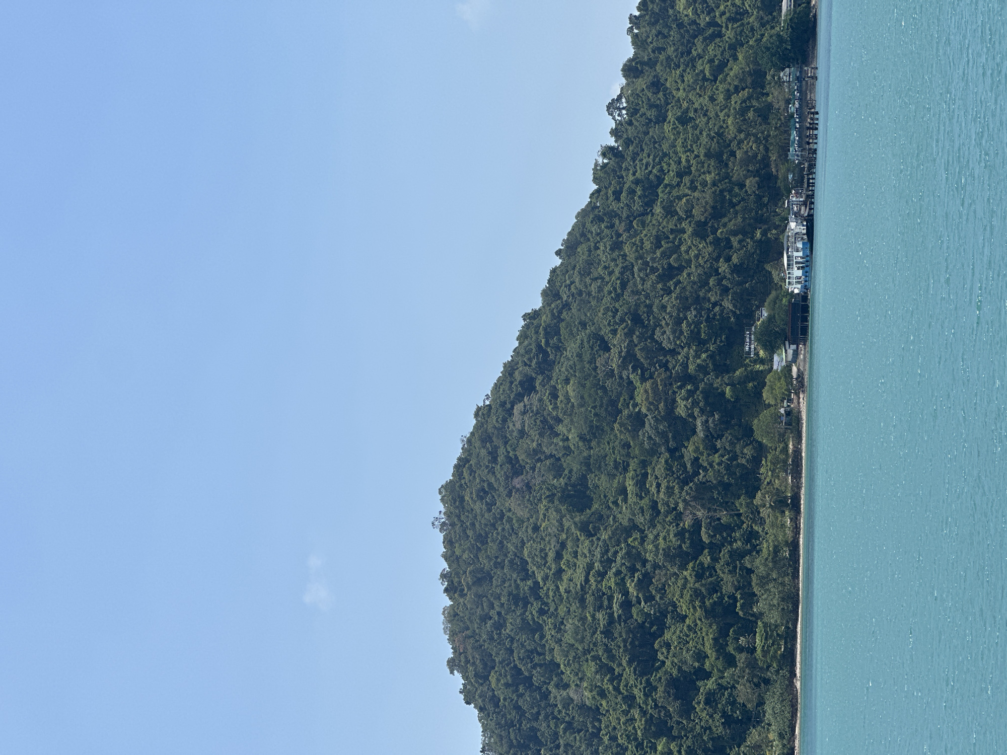 Morning coastal views documented in Baan Klong Son, Thailand
