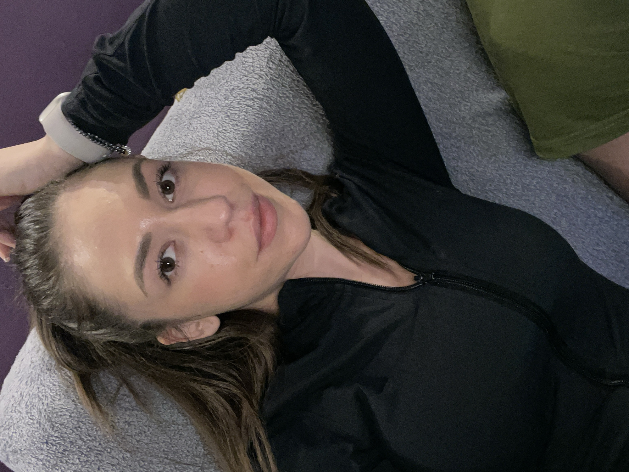 Couple shares quiet moments together on couch in Sofia