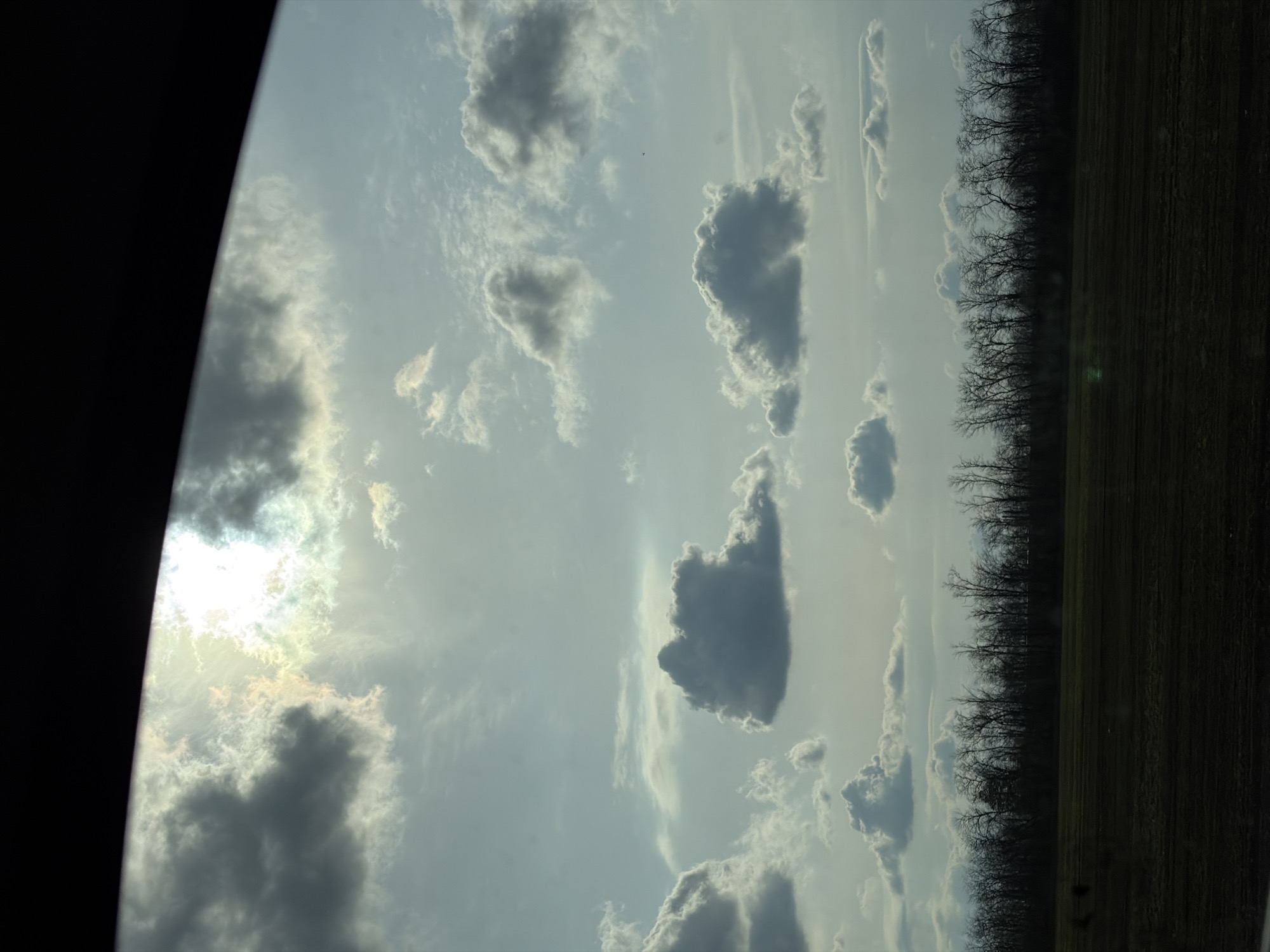 Landscape photo captured from vehicle near Timashevsk, Russia