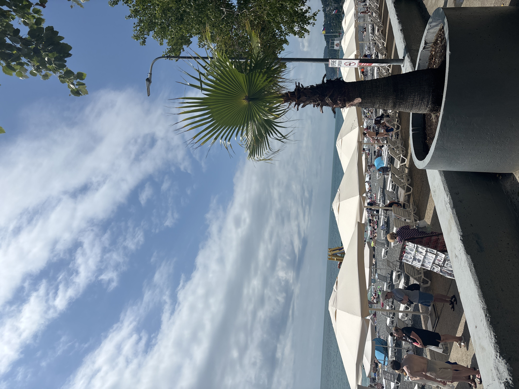 Sochi's Black Sea beach in full summer swing
