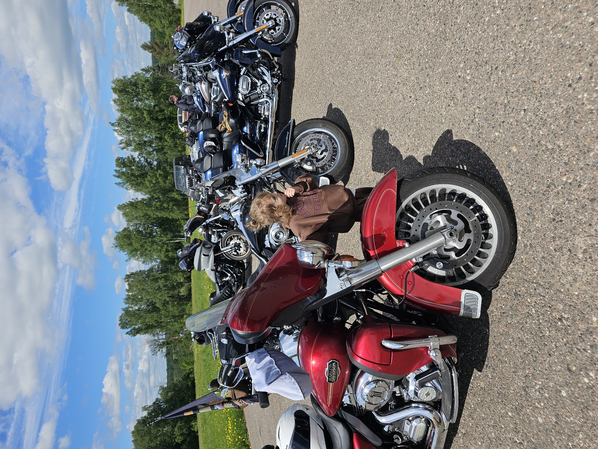 Motorcycle gathering draws families to historic Borodino battlefield museum
