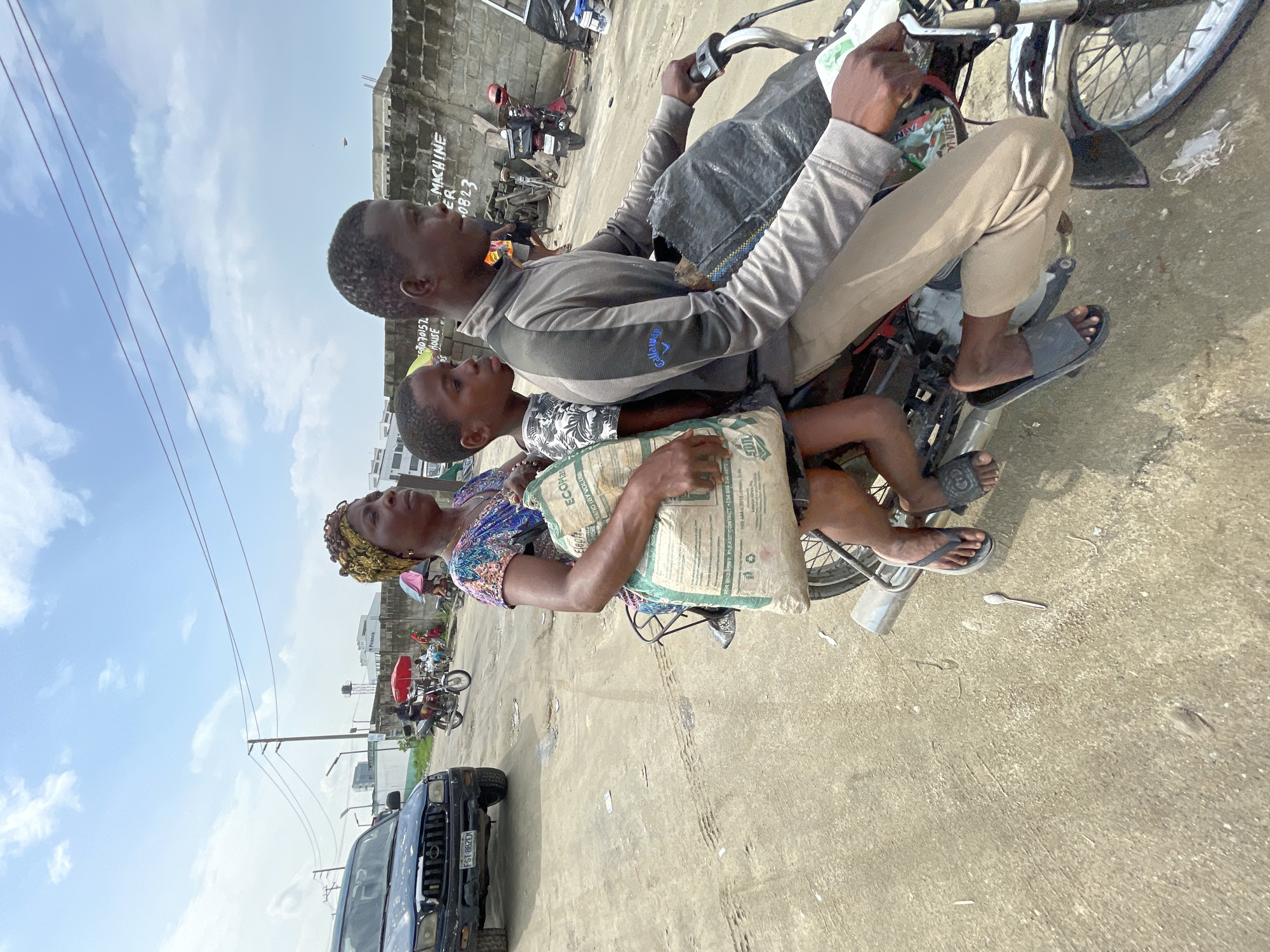 Daily life documented in Igboefon Nigeria street scenes