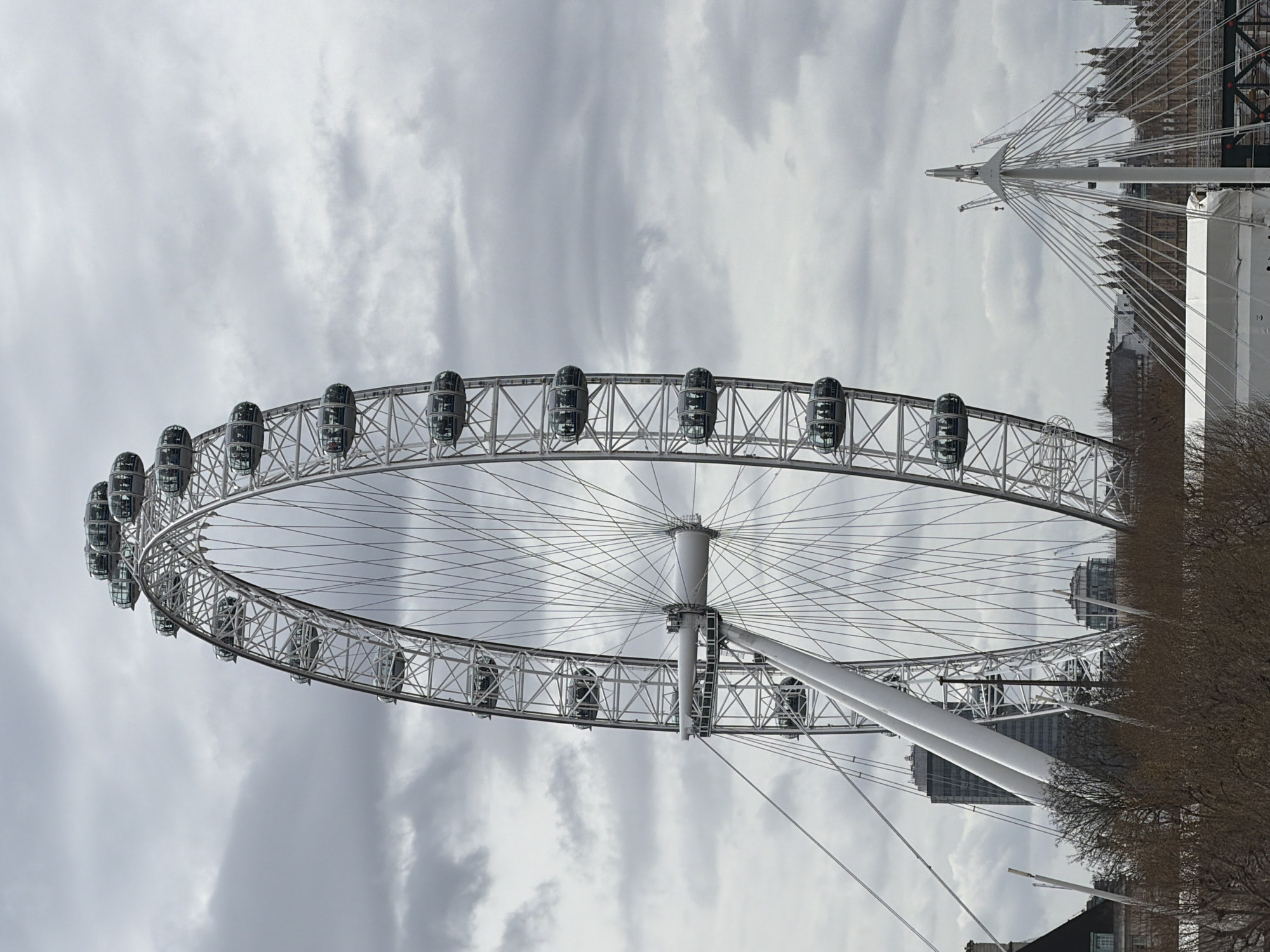 London Eye and city skyline captured by witnesses