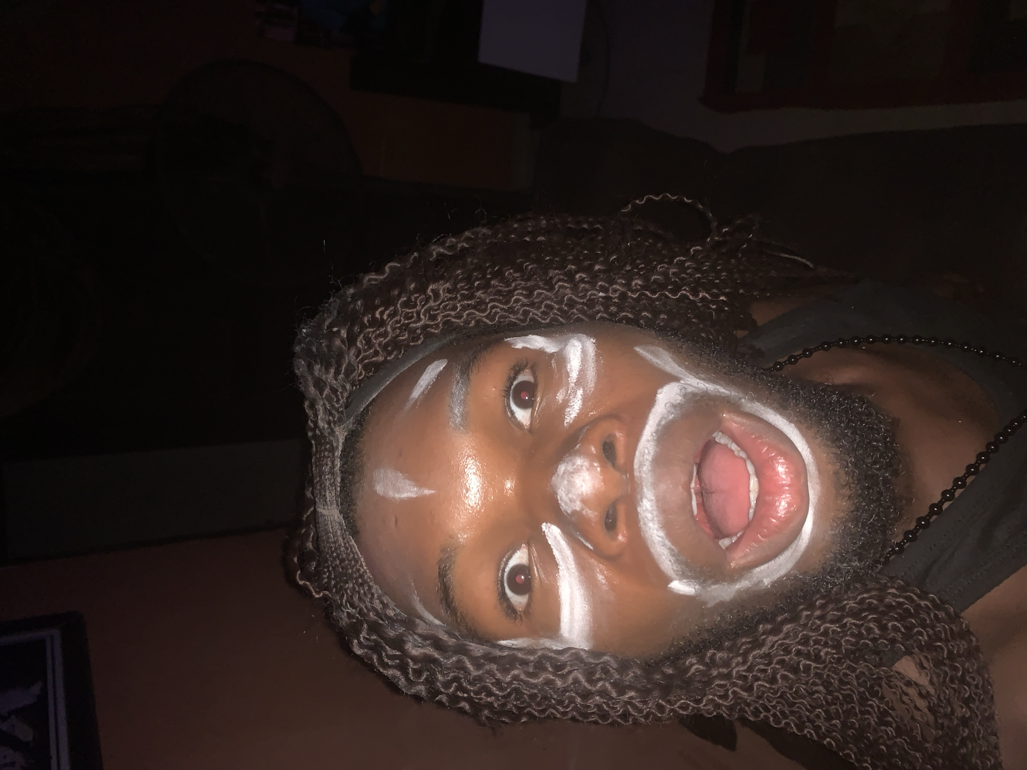 Traditional face painting ceremony documented in Onitsha, Nigeria