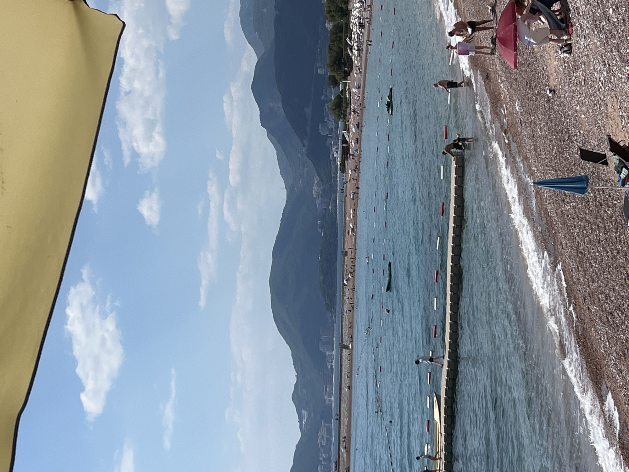 Sun, sea, and stone walls at Sveti Stefan's Adriatic coast