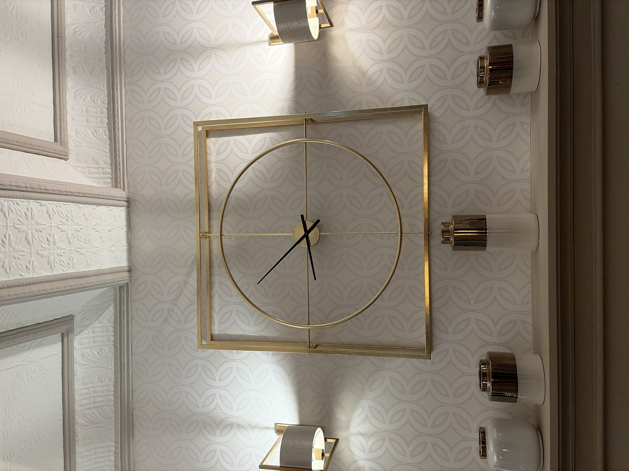 Ornate interior wall decoration observed in Glenridding