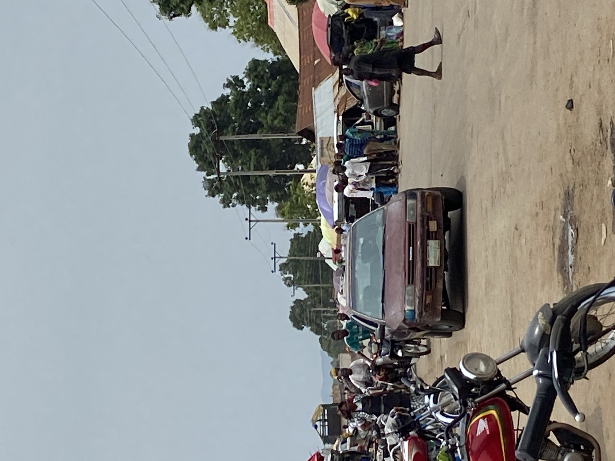 Daily street life documented in Mararaba, Nigeria commercial district