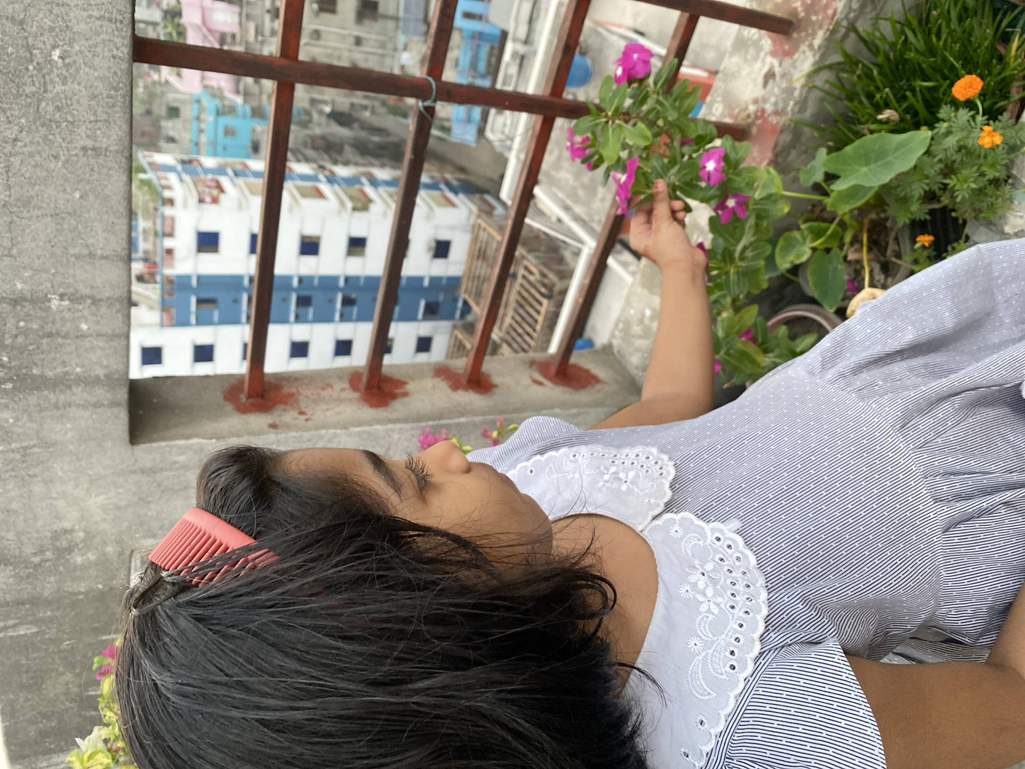 Rooftop life documented across dense Dhaka neighborhoods